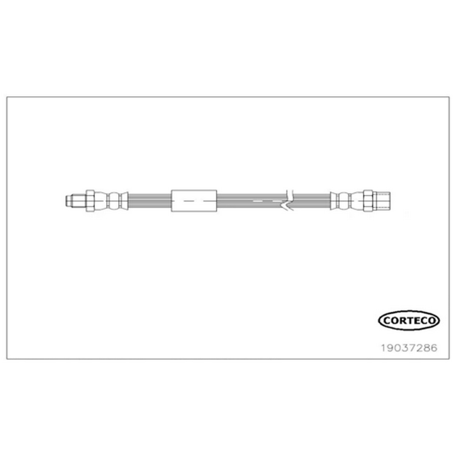Brake Hose Corteco 338-19037286