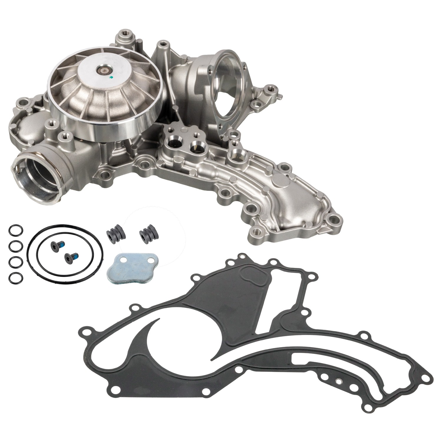 Water Pump with sealing rings and seal Febi-Bilstein 766-172281
