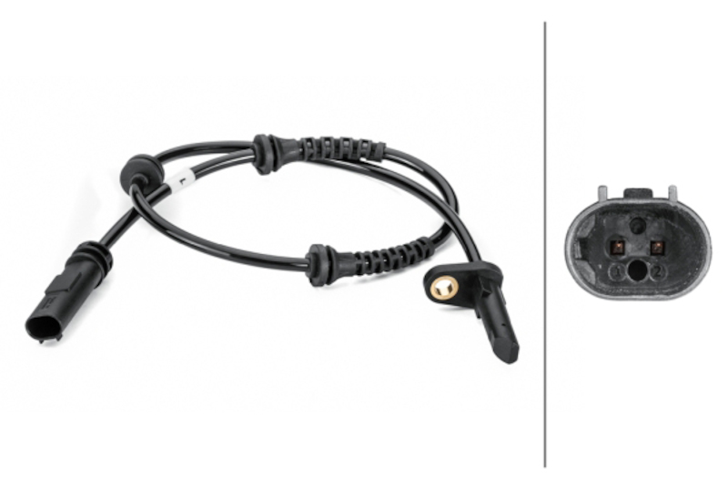 ABS Wheel Speed Sensor Hella 86-012806451
