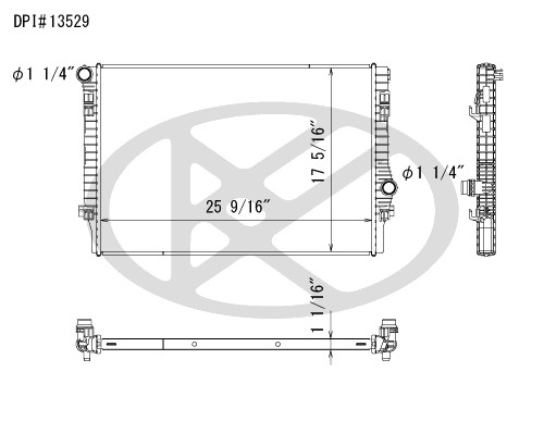 Koyorad Radiator A13529 Koyorad 361-A13529