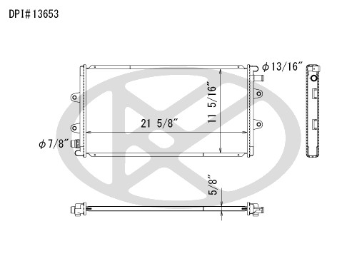 Koyorad Radiator A13653 Koyorad 361-A13653