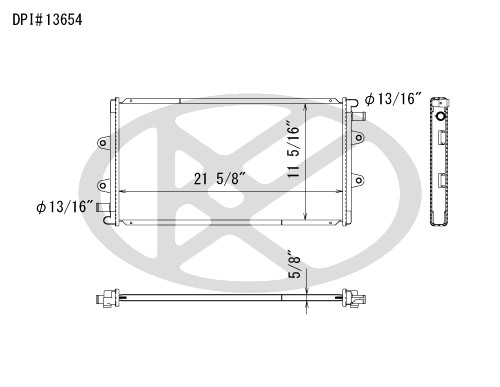 Koyorad Radiator A13654 Koyorad 361-A13654