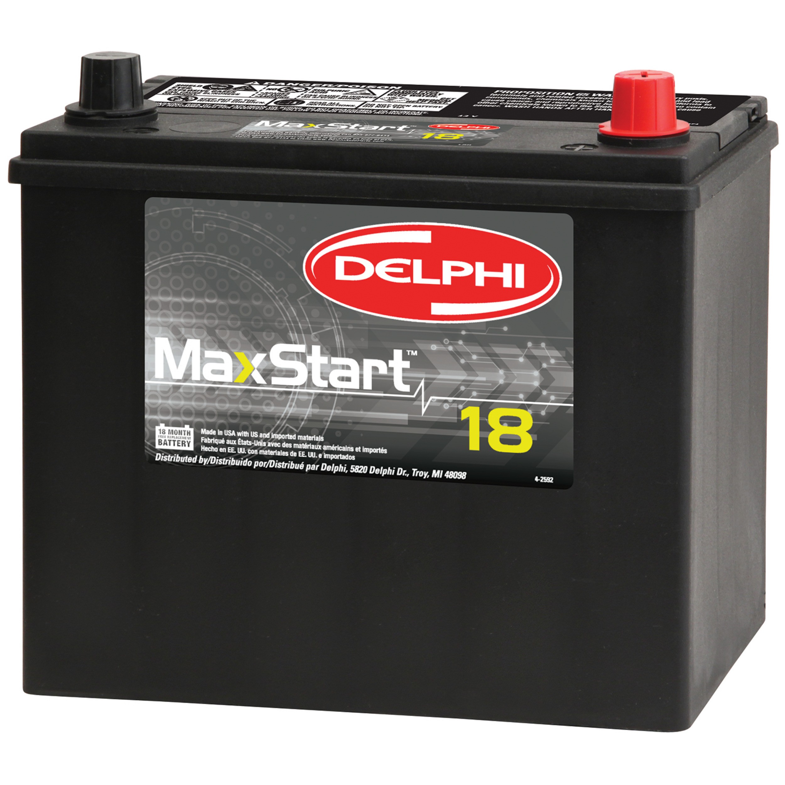 Auto/LTV Battery Delphi 353-BU5051R