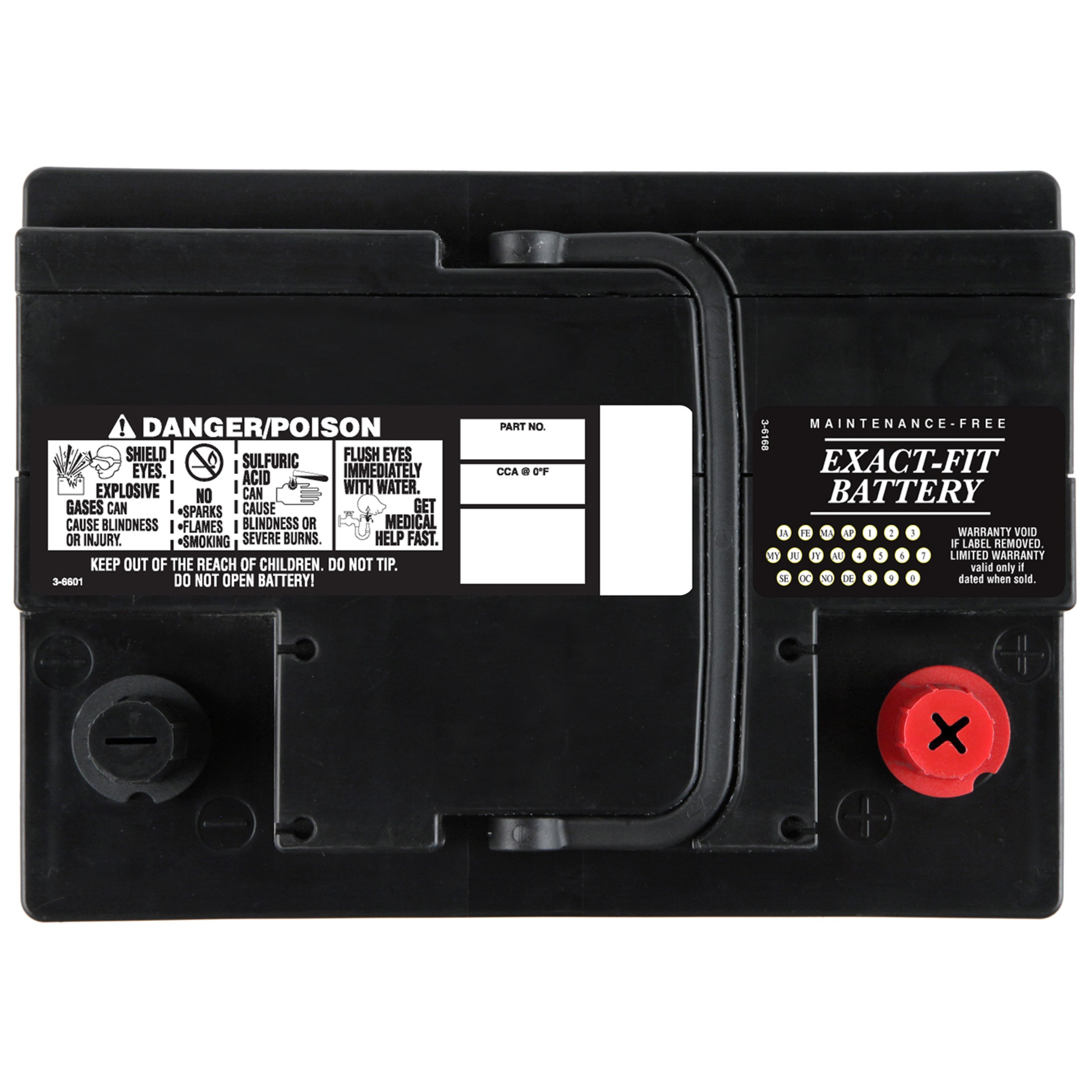 Auto/LTV Battery Delphi 353-BU6047