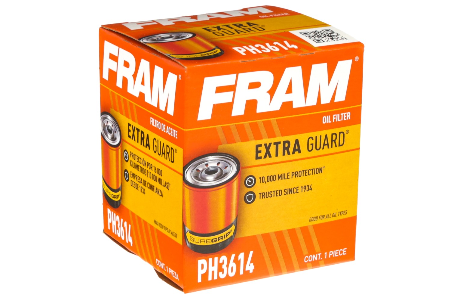 FRAM, PH3614, Oil Filter Fram 108-PH3614