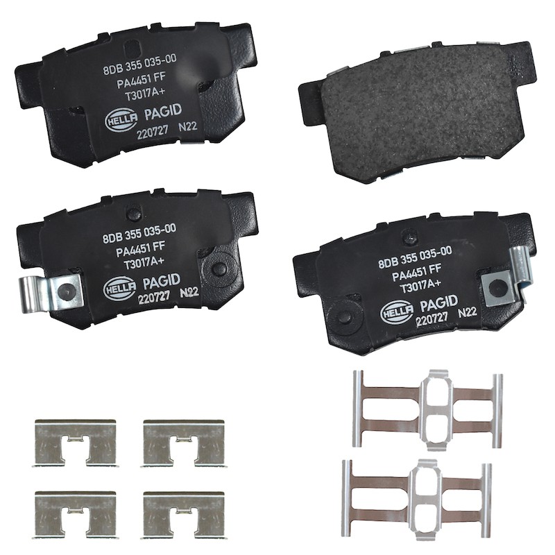 Disc Brake Pad Set Hella Pagid 676-355035001
