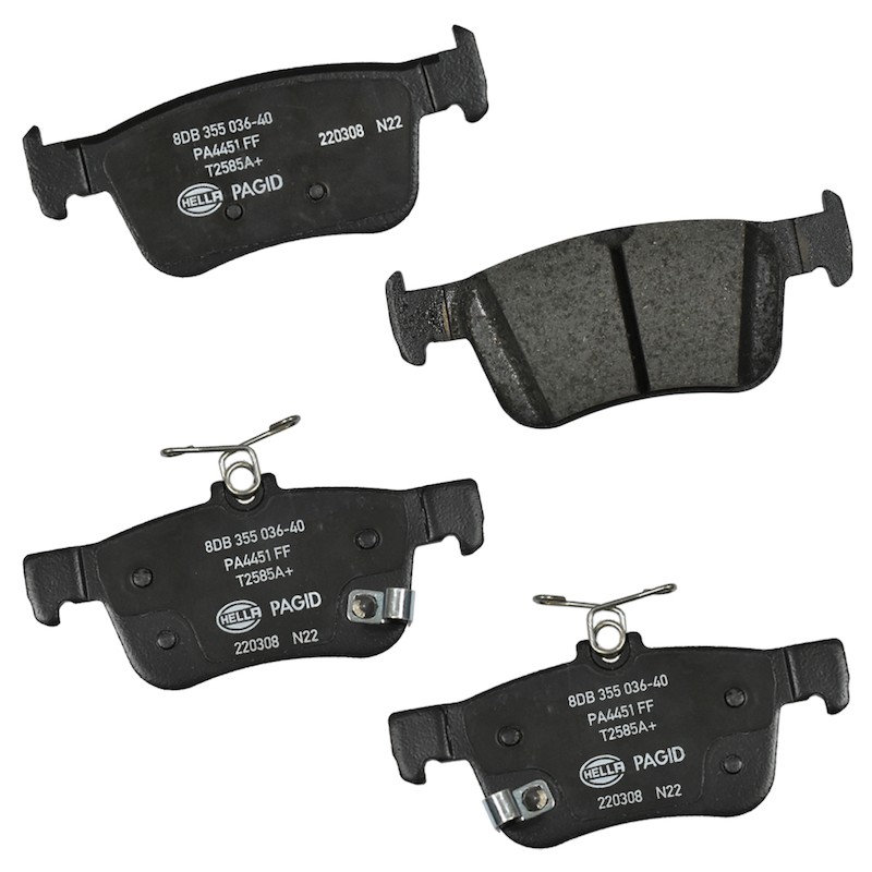 Disc Brake Pad Set Hella Pagid 676-355036401