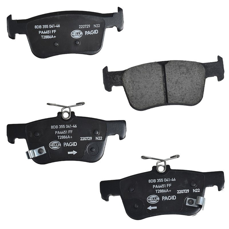 Disc Brake Pad Set Hella Pagid 676-355041461