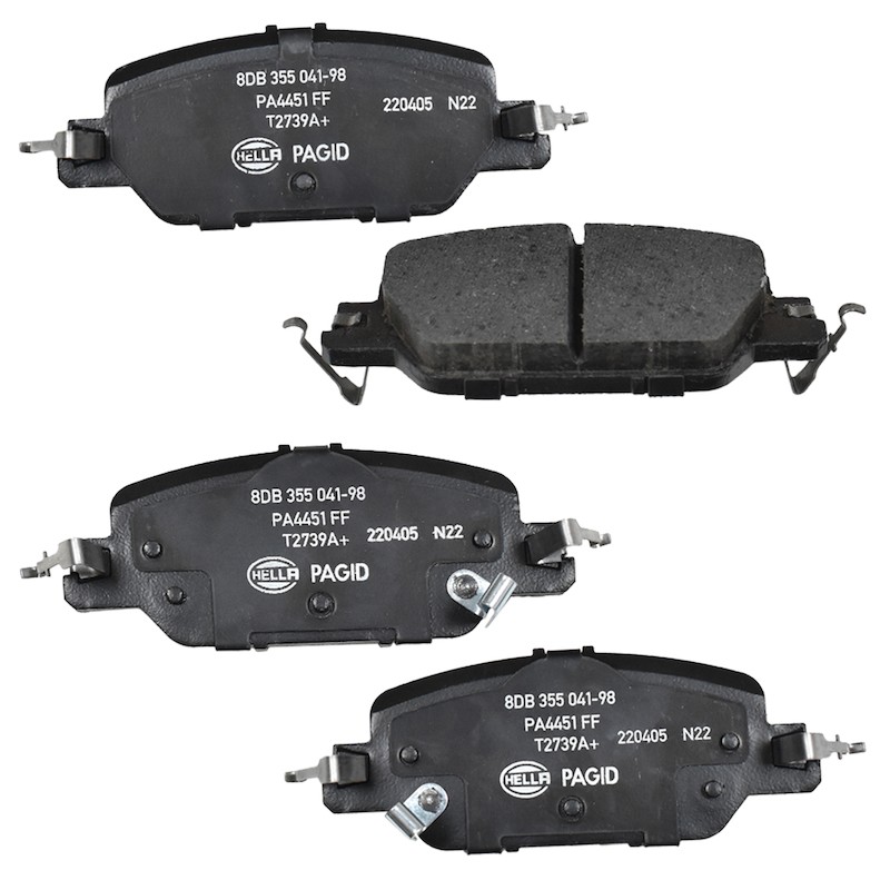 Disc Brake Pad Set Hella Pagid 676-355041981