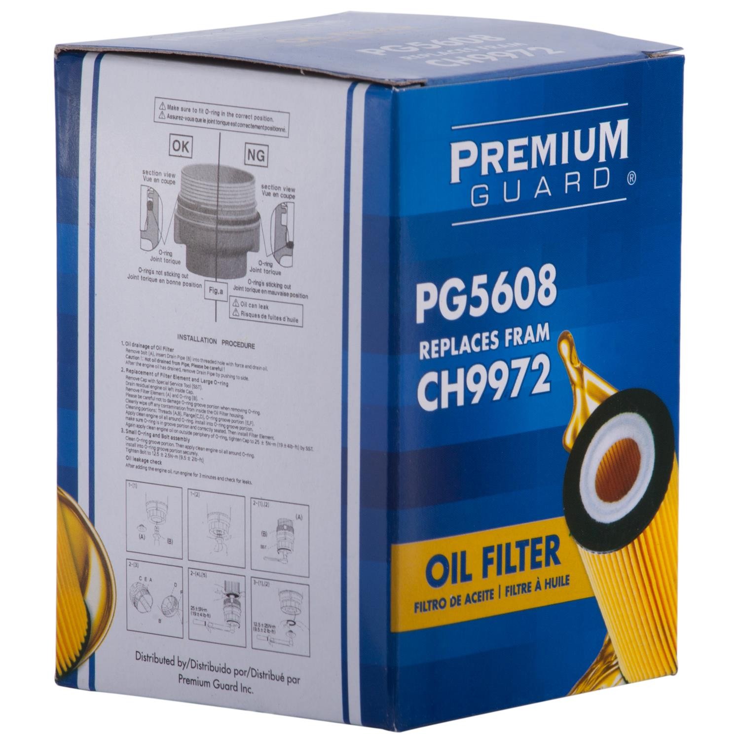 Engine Oil Filter Premium Guard 795-PG5608