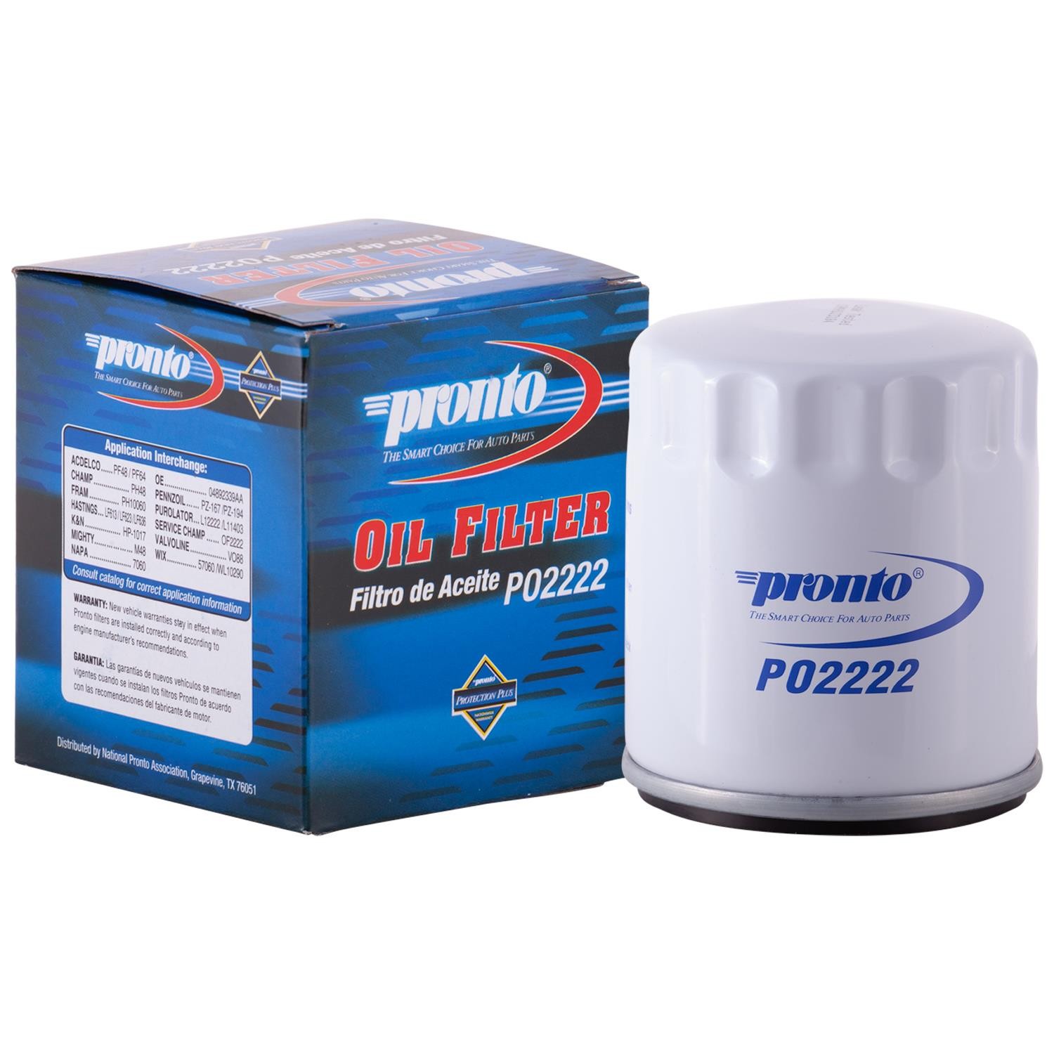 Engine Oil Filter Pronto 455-PO2222 for 2019 Chrysler 300