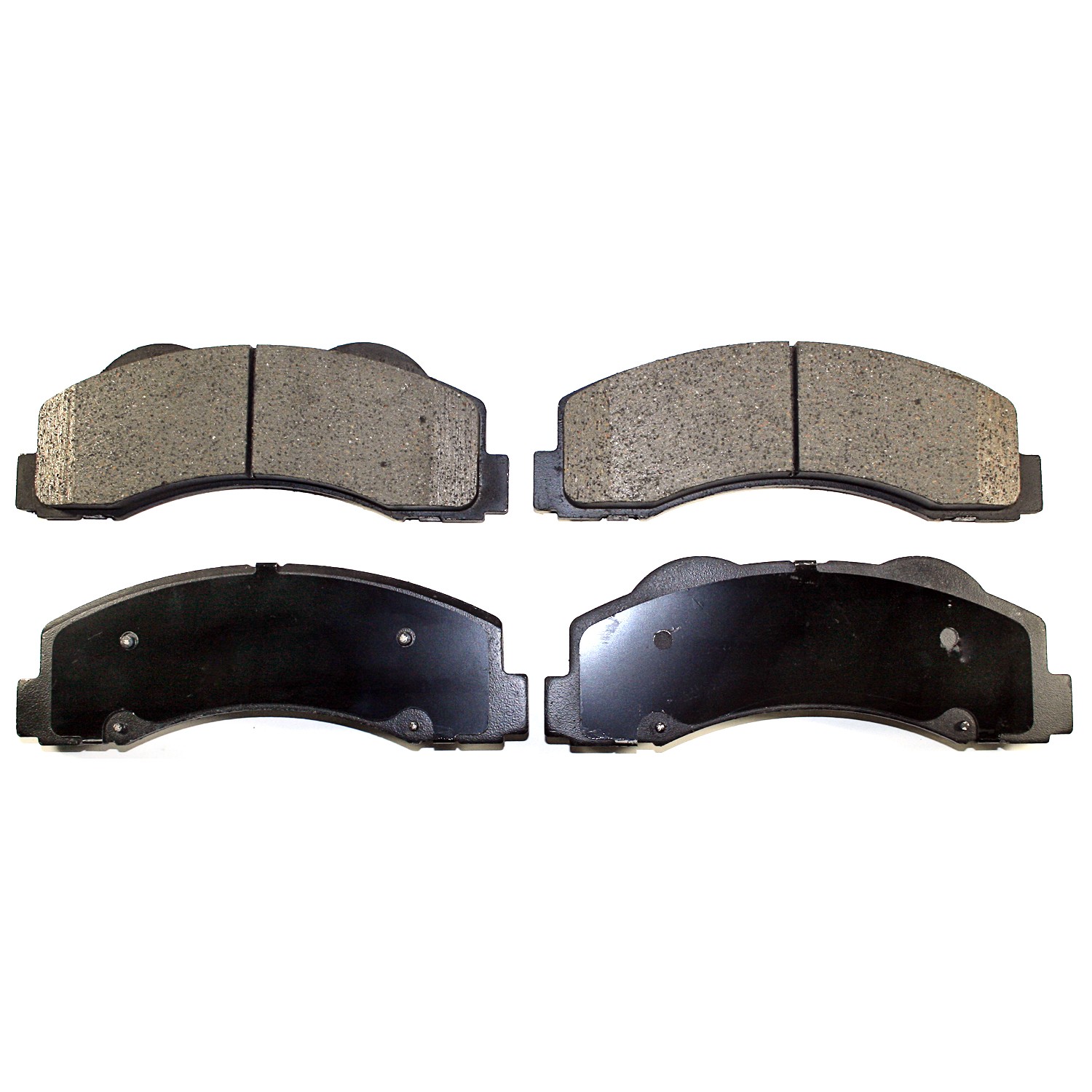 Ceramic material formulation adds stability and predictability to the brake pad. Integrally molded with superior bond retention and shear strength for optimum braking performance and extremely quiet operation. Durago 94-BP1414C