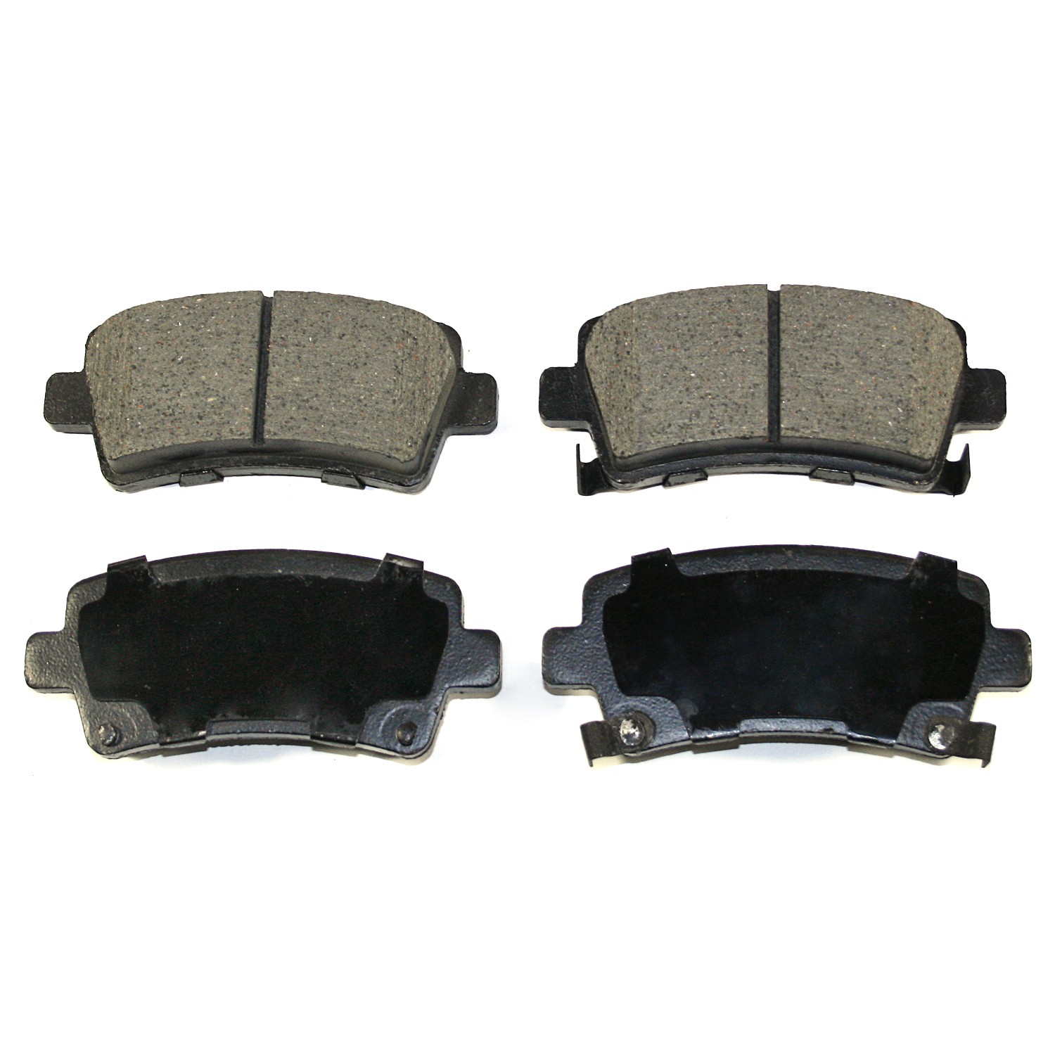 Ceramic material formulation adds stability and predictability to the brake pad. Integrally molded with superior bond retention and shear strength for optimum braking performance and extremely quiet operation. Durago 94-BP1430C