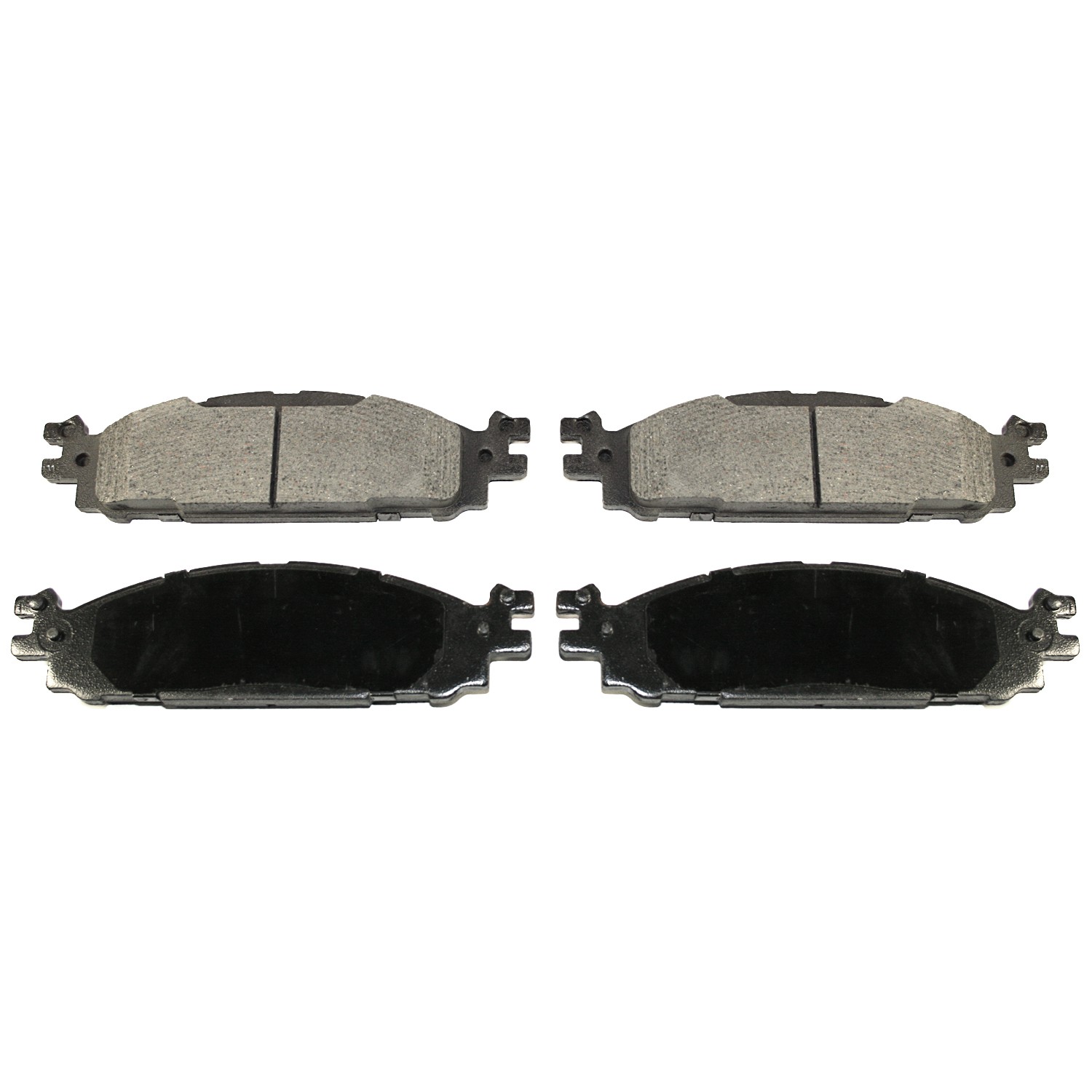 Ceramic material formulation adds stability and predictability to the brake pad. Integrally molded with superior bond retention and shear strength for optimum braking performance and extremely quiet operation. Durago 94-BP1508C