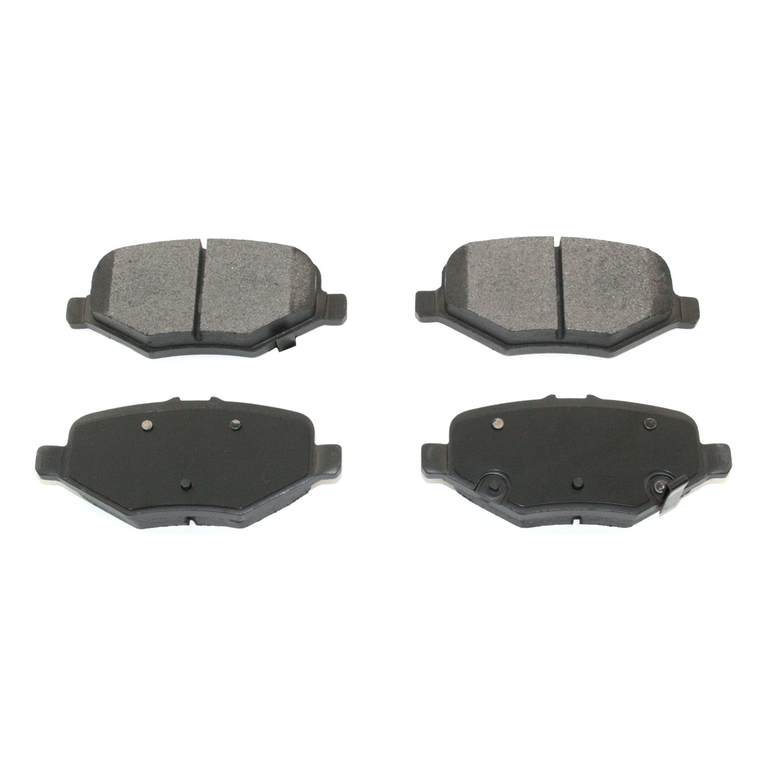 Premium brake pads are integrally molded with a Semi-Metallic formulation for superior bond retention and shear strength. Developed for low dusting while maintaining maximum fade resistance and excellent stopping characteristics. Durago 94-BP1612MS