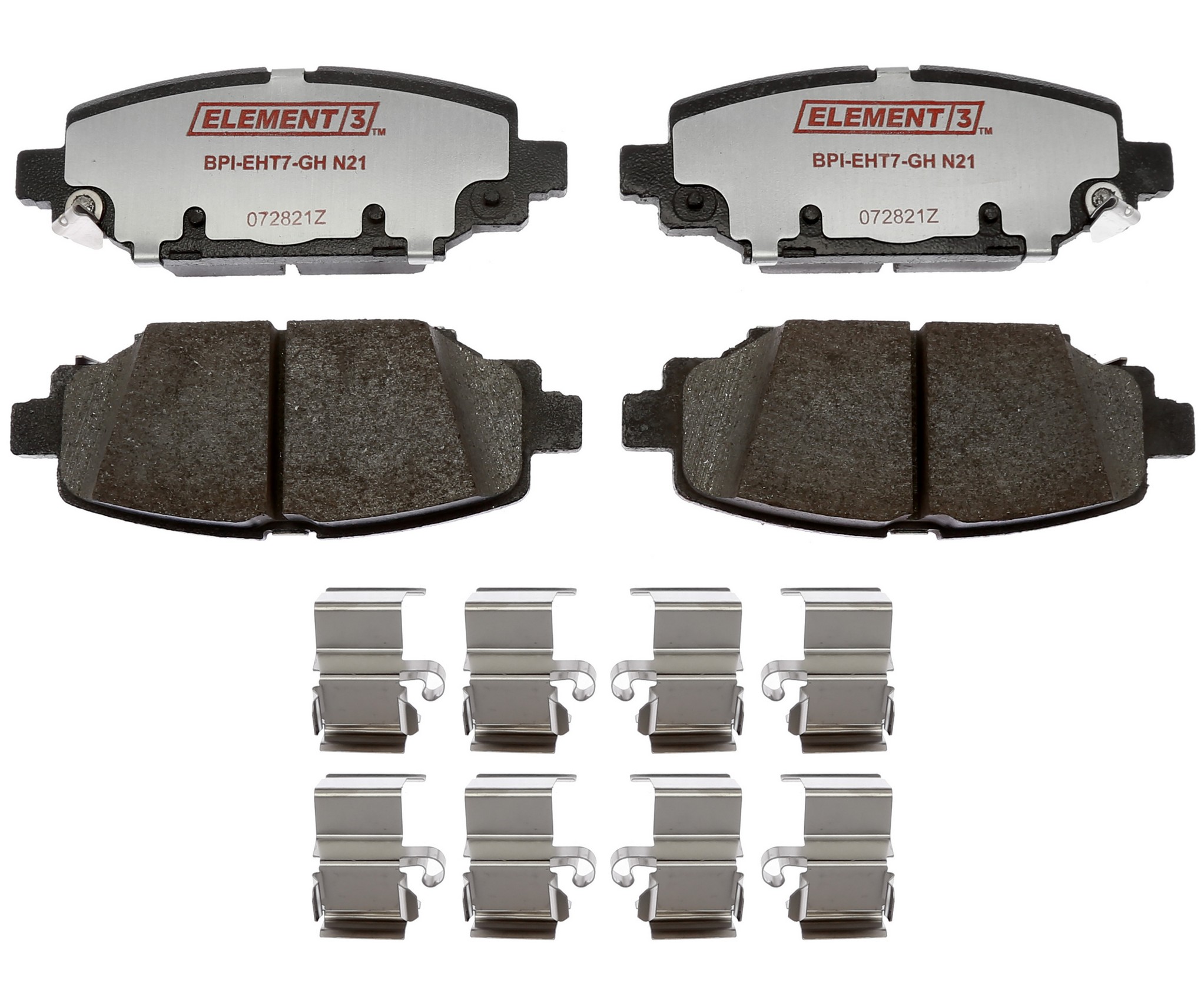 Raybestos Element3 Hybrid Brake Pad Set Raybestos Brakes 748-EHT2172H