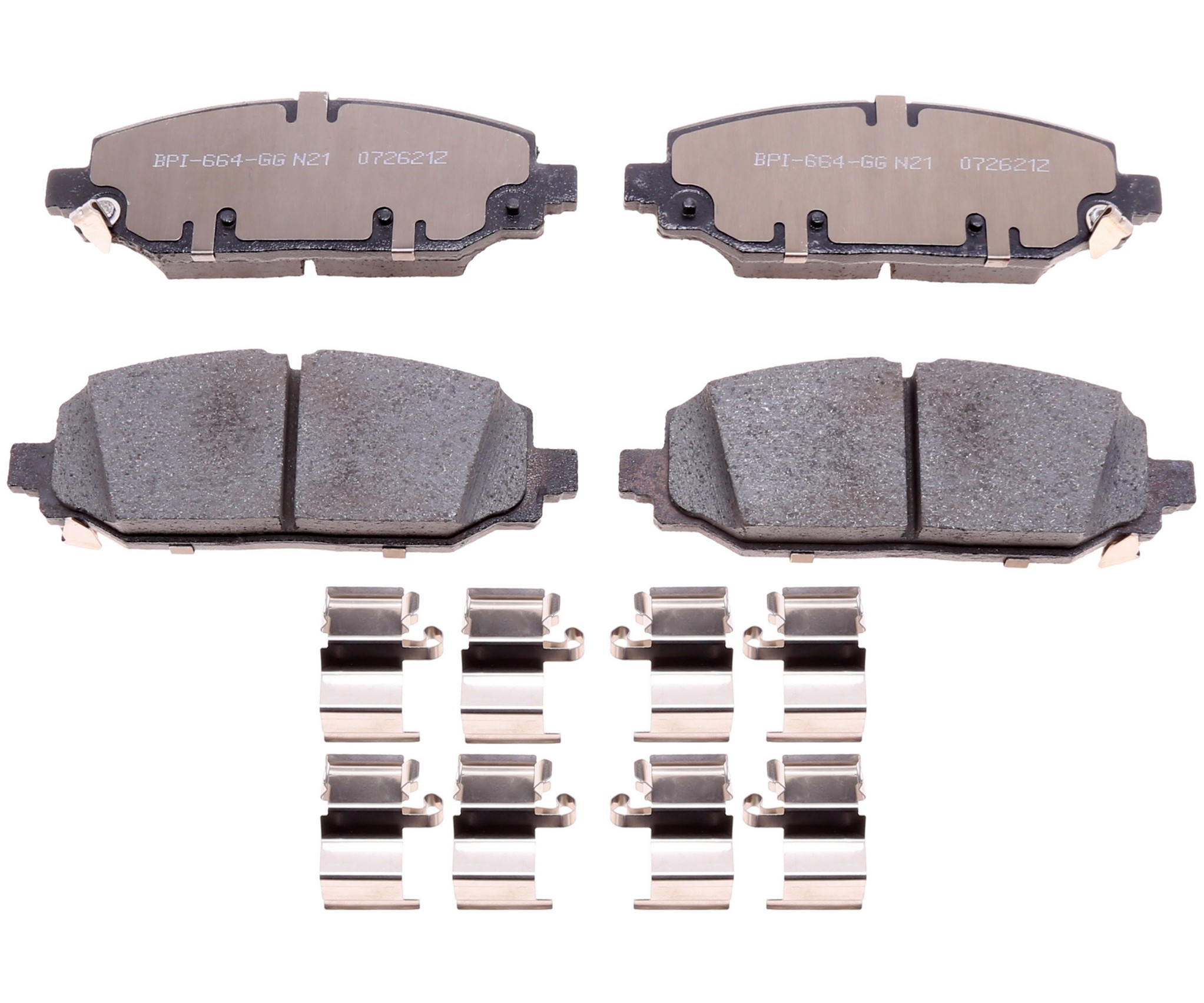 Raybestos R-Line Ceramic Brake Pad Set Raybestos Brakes 748-MGD2186CH
