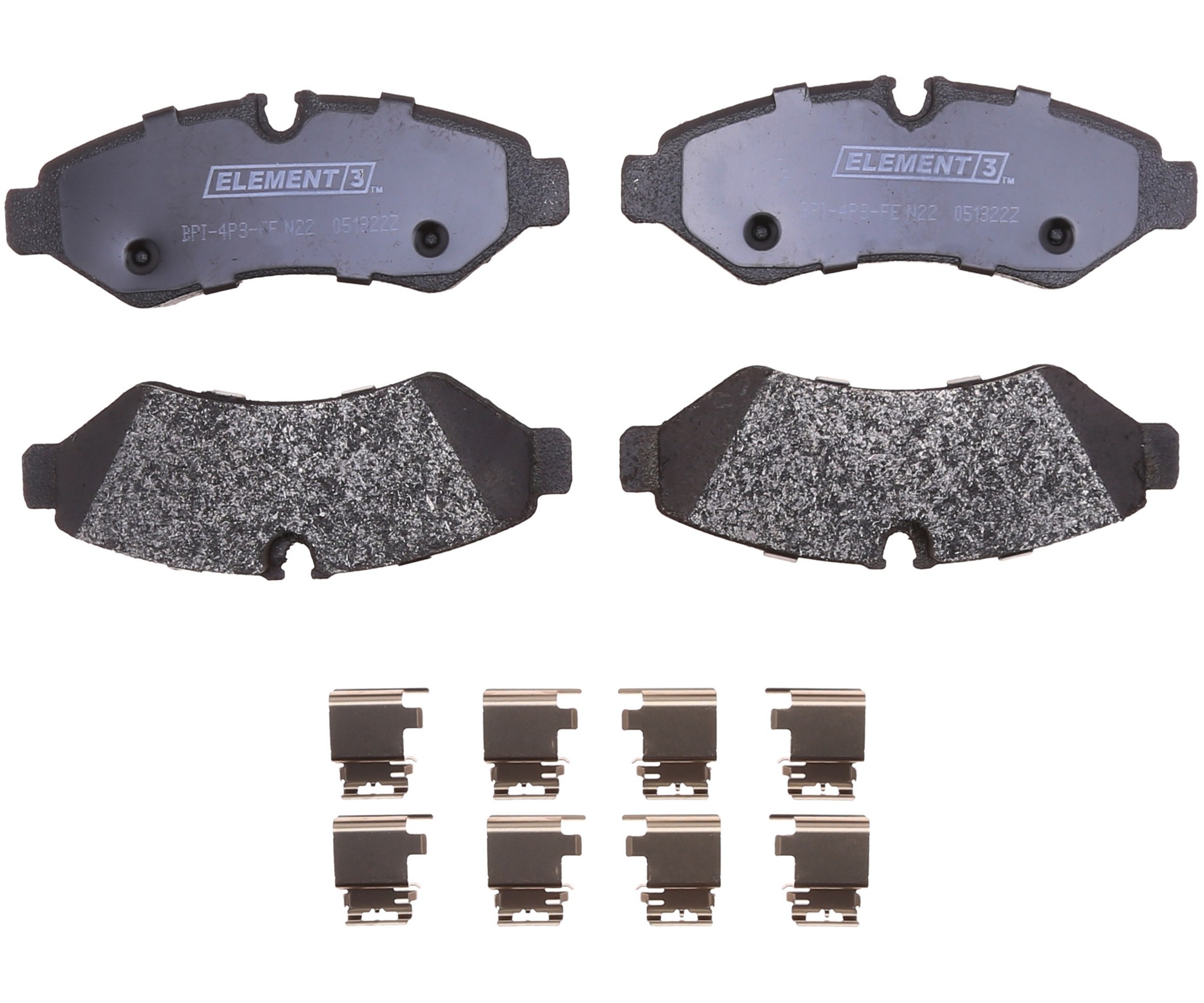 Raybestos Element3 Metallic Brake Pad Set Raybestos Brakes 748-PGD2201M