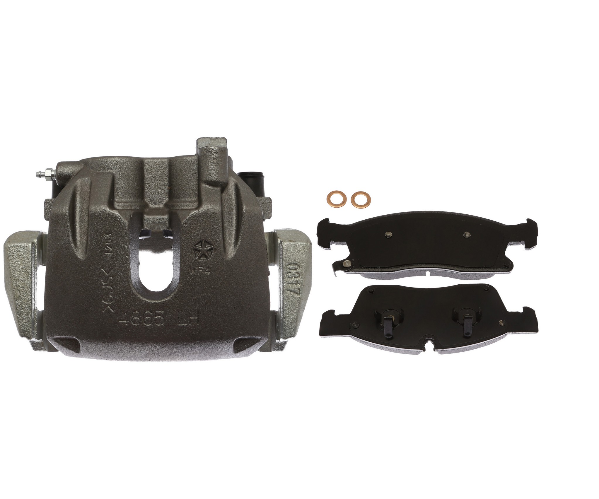 Raybestos Specialty - Police Reman Loaded Caliper & Bracket Assy Raybestos Brakes 748-RC12524SV for 2020 Dodge Durango