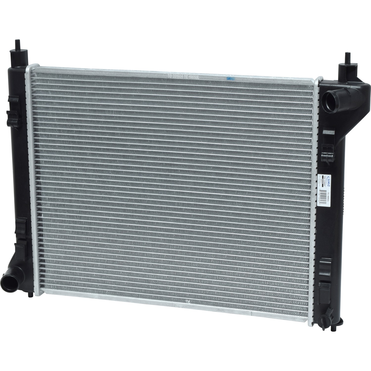 Radiator -- Crossflow Radiator UAC 190-RA 13365C