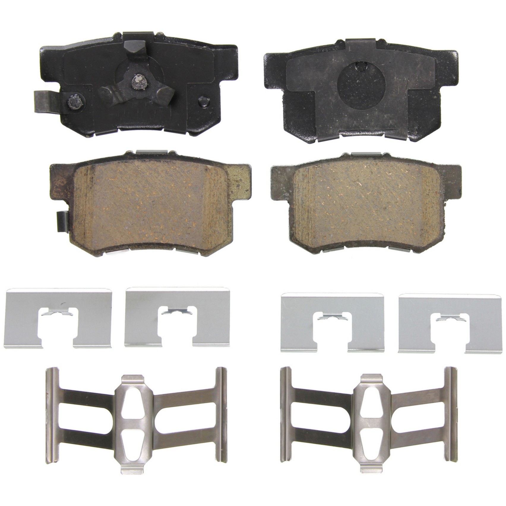 QuickStop Rear Disc Brake Pad Set Ceramic Wagner Brake 621-ZD1086