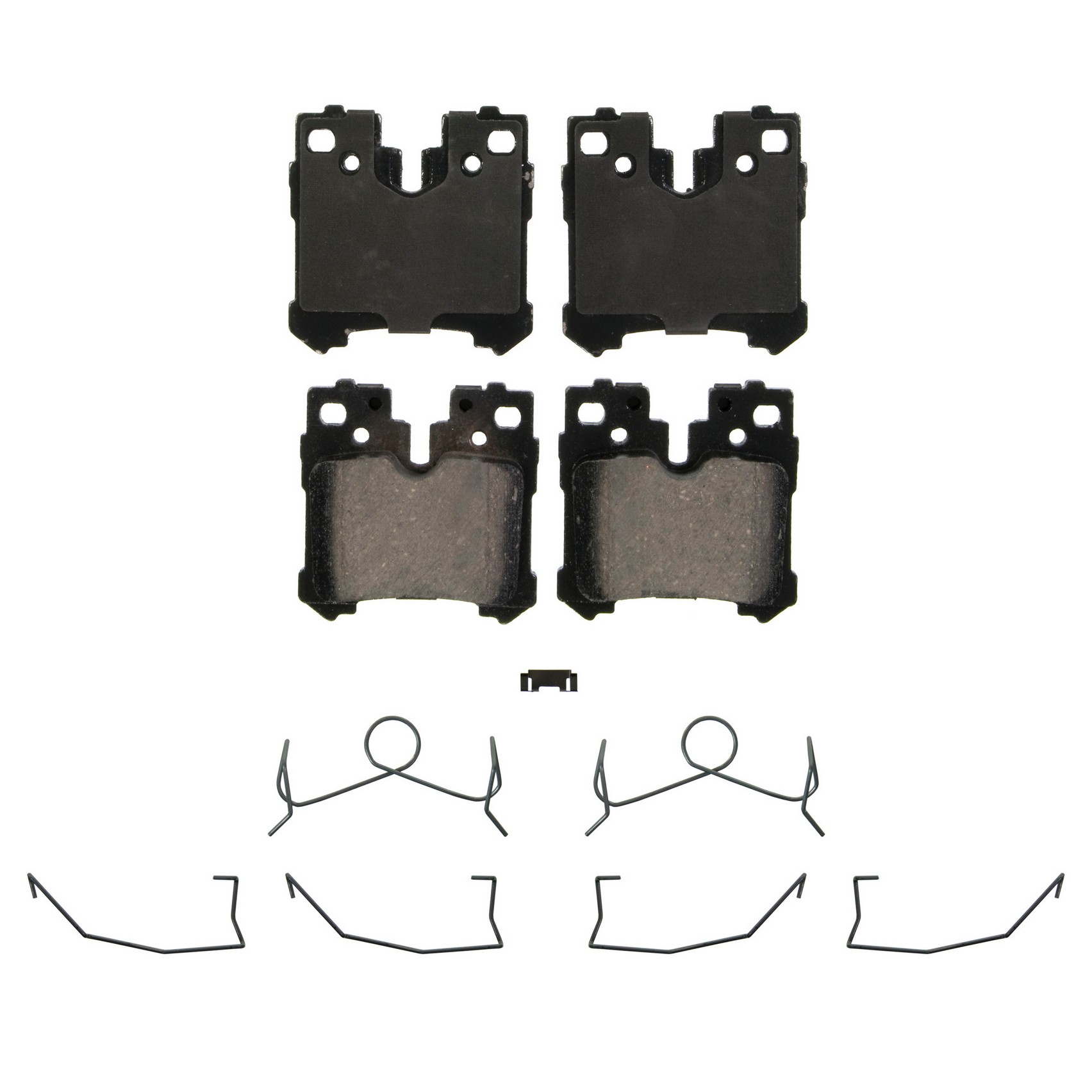 QuickStop Rear Disc Brake Pad Set Ceramic Wagner Brake 621-ZD1283