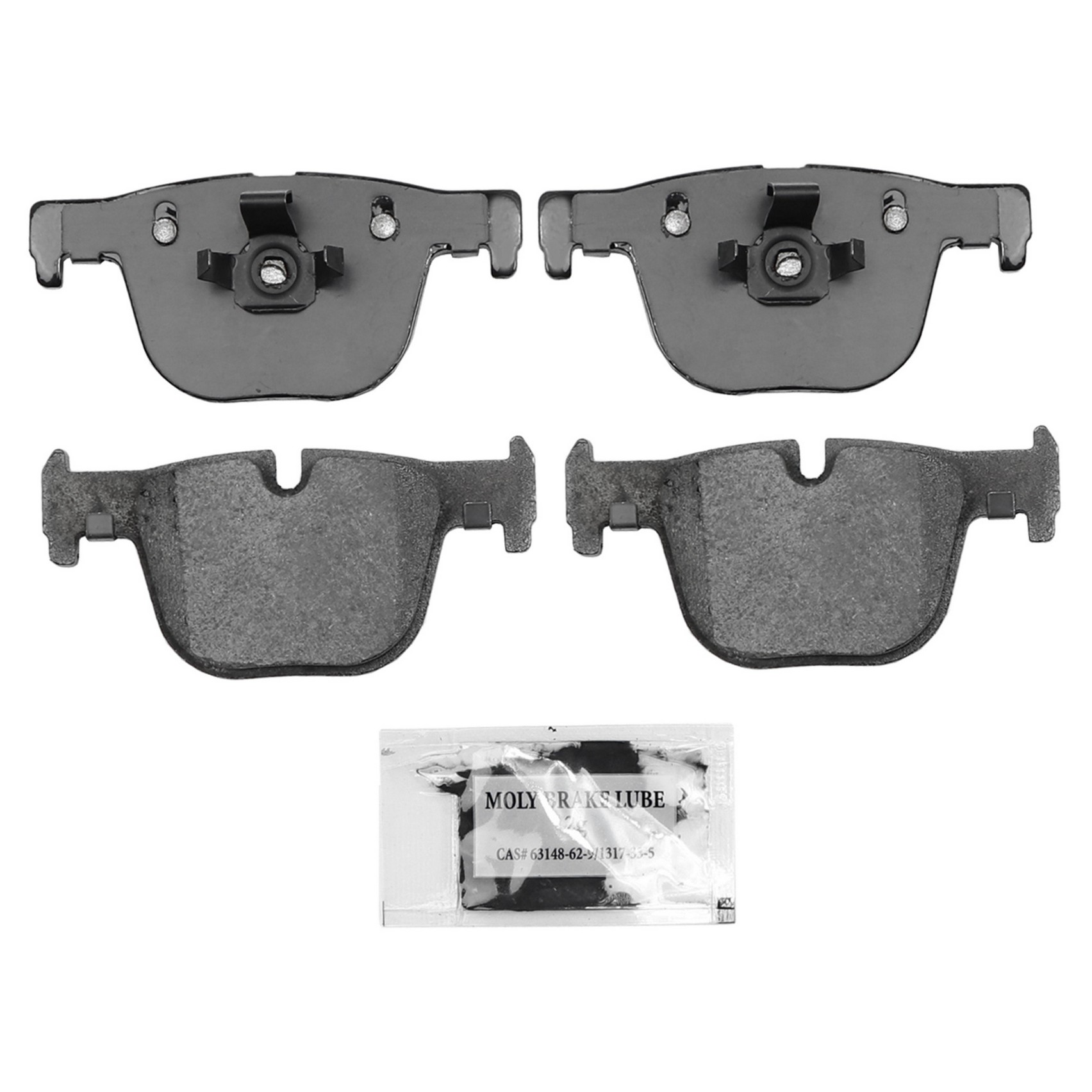 QuickStop Rear Disc Brake Pad Set Ceramic Wagner Brake 621-ZD1610