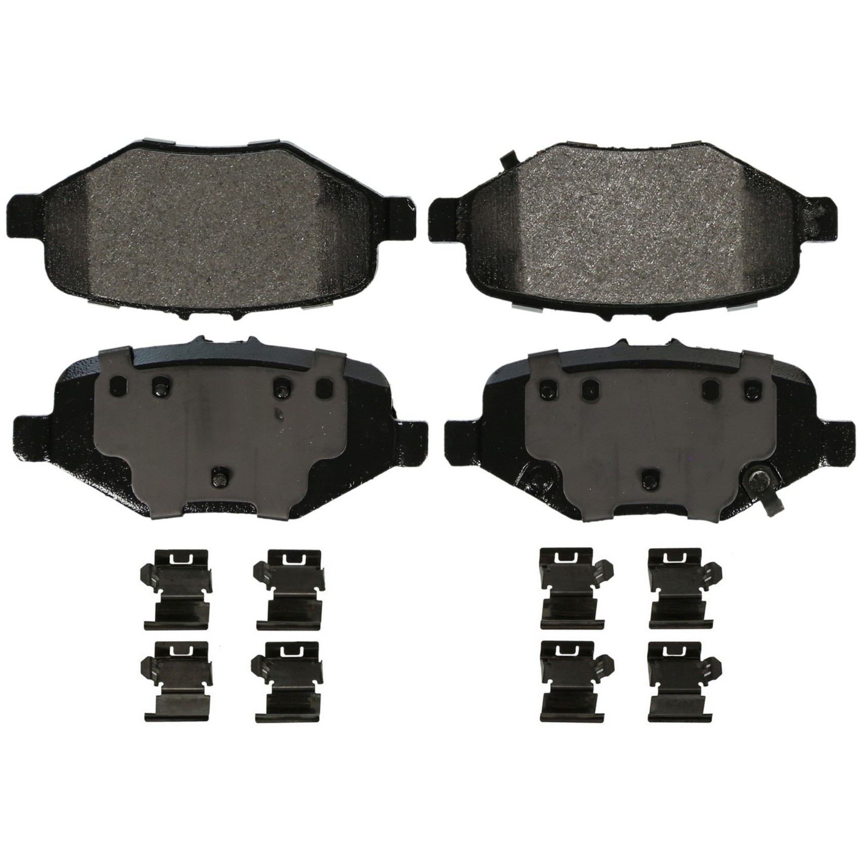 QuickStop Rear Disc Brake Pad Set Ceramic Wagner Brake 621-ZD1612