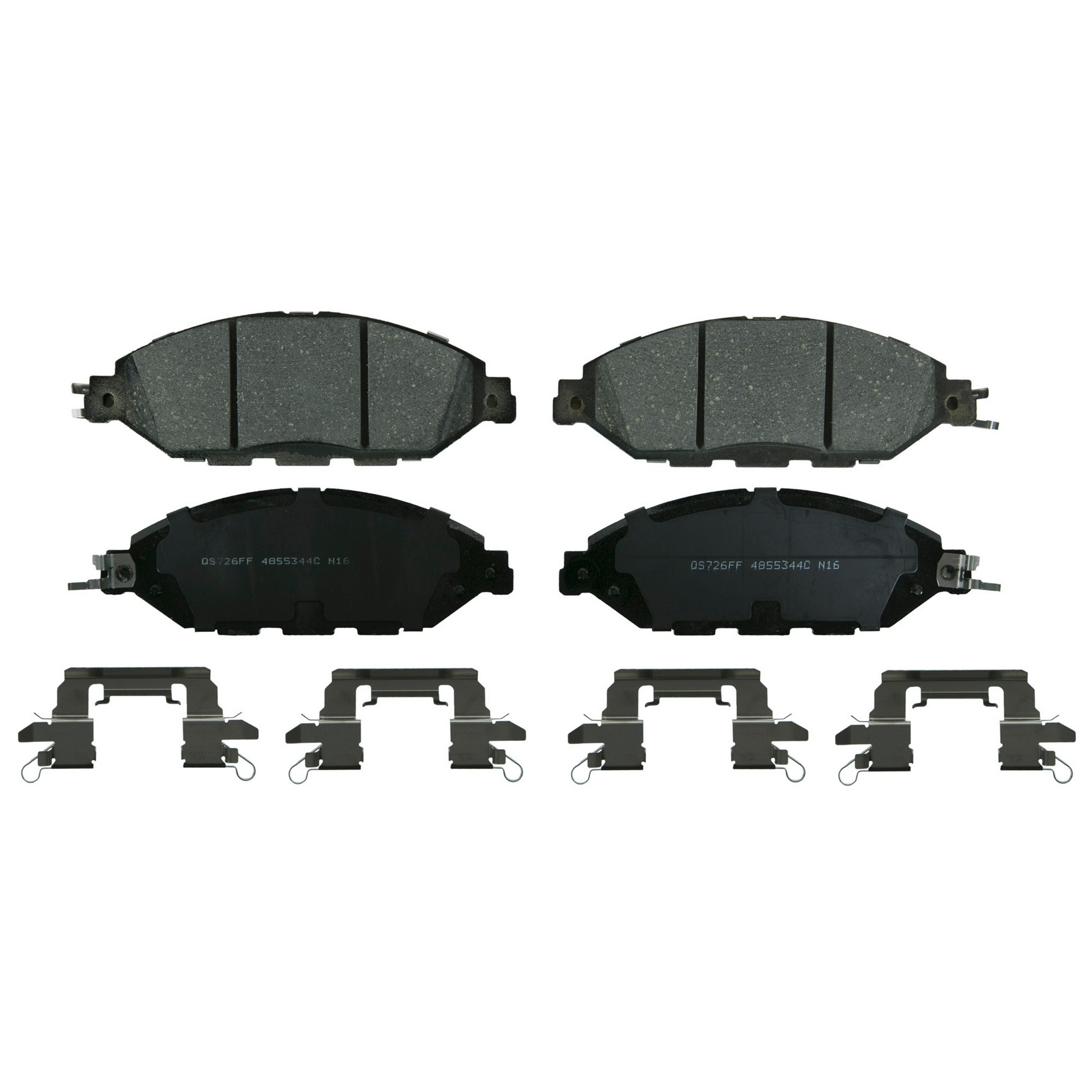 QuickStop Front Disc Brake Pad Set Ceramic Wagner Brake 621-ZD1649