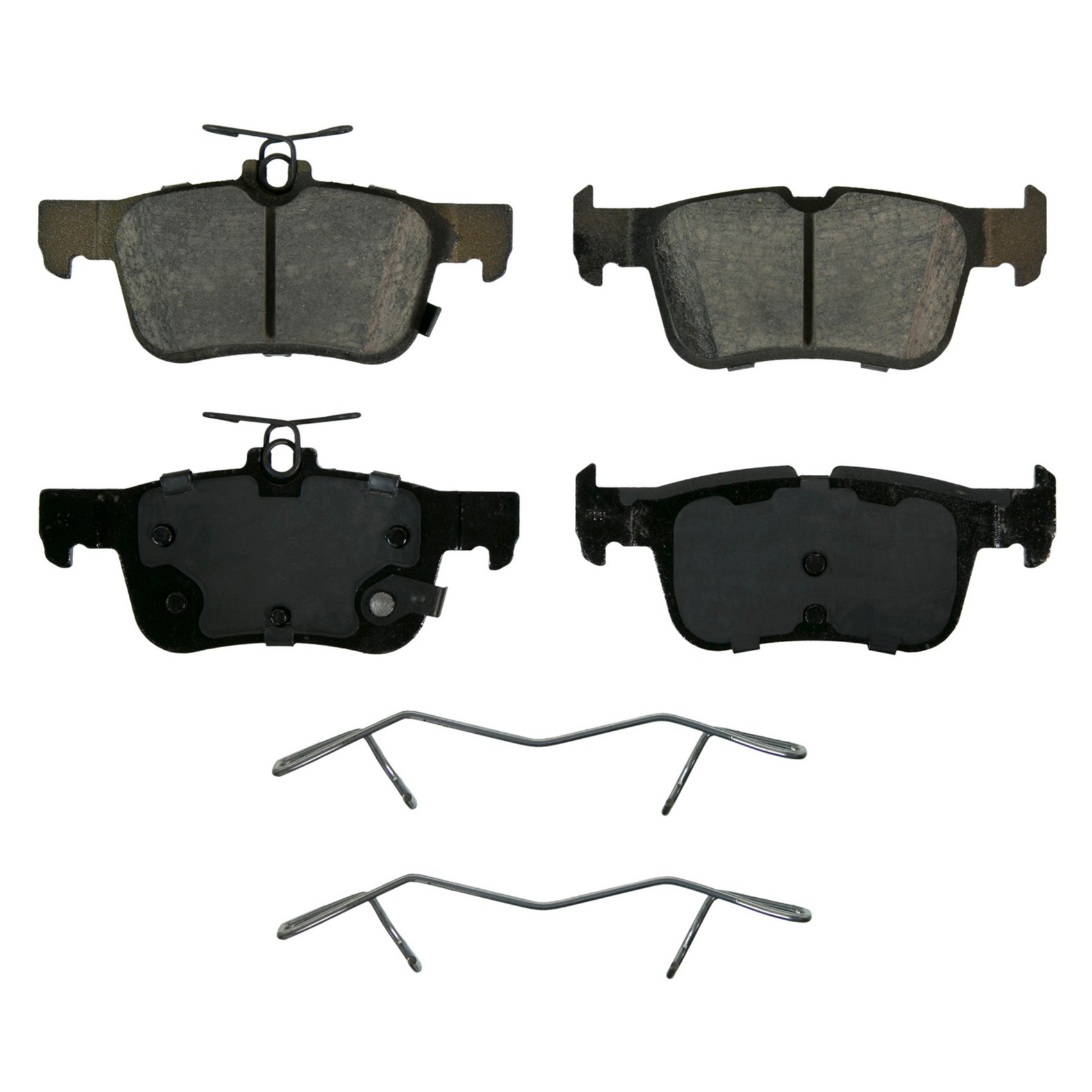 QuickStop Rear Disc Brake Pad Set Ceramic Wagner Brake 621-ZD1665