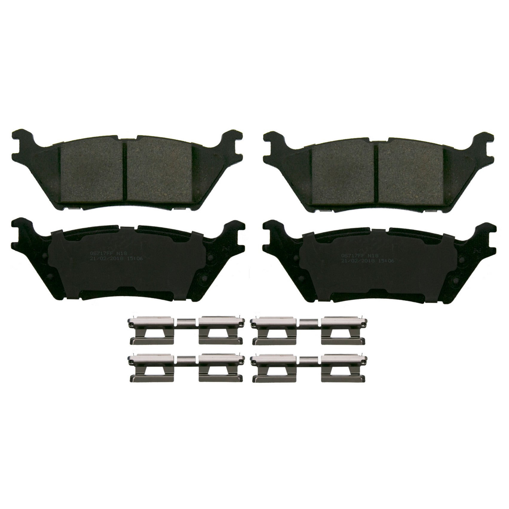 QuickStop Rear Disc Brake Pad Set Ceramic Wagner Brake 621-ZD1790A
