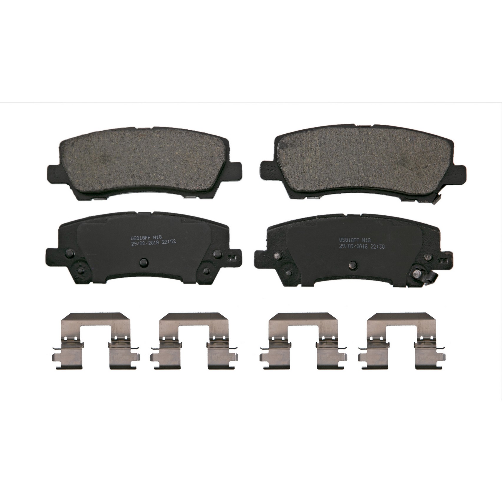 QuickStop Rear Disc Brake Pad Set Ceramic Wagner Brake 621-ZD1793