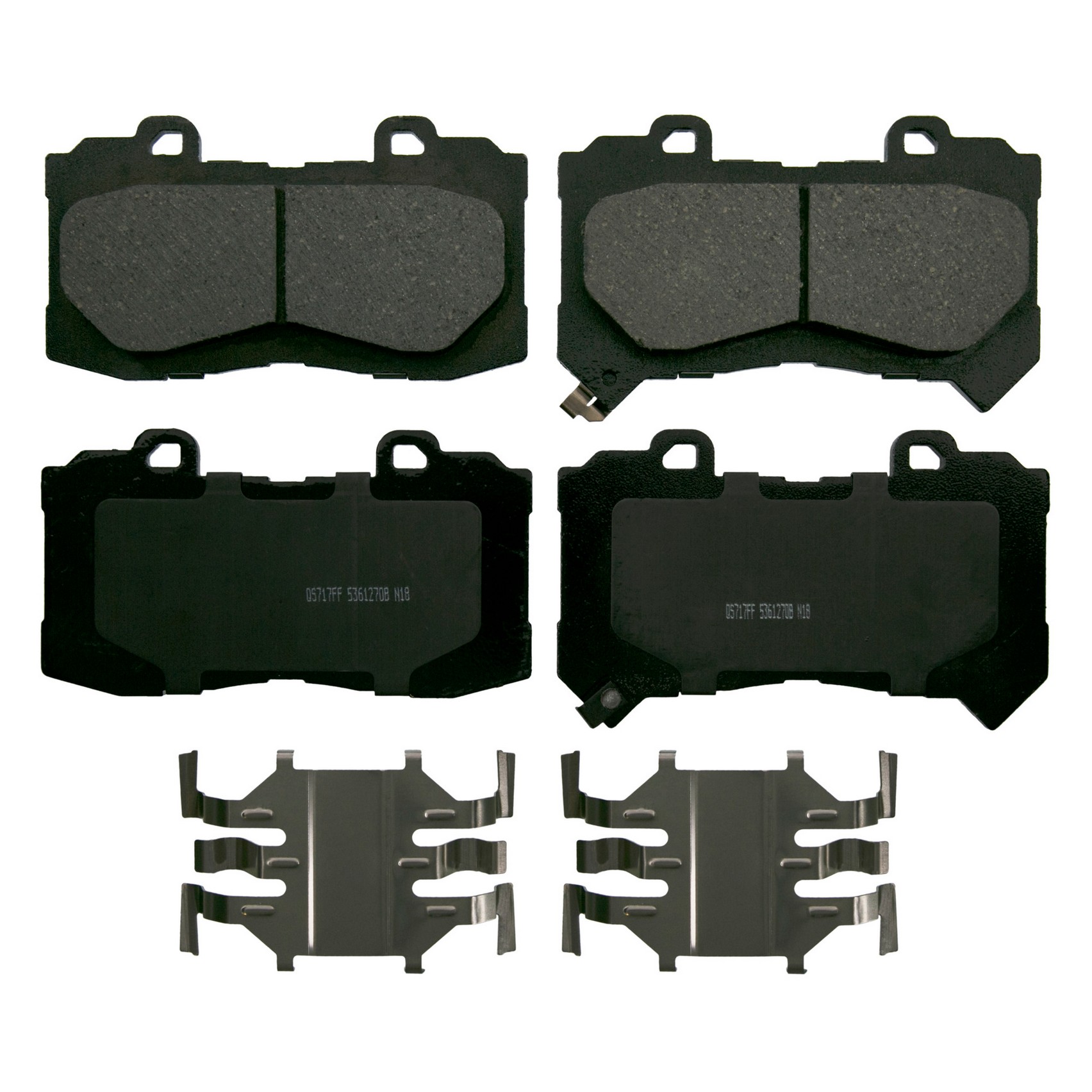 QuickStop Front Disc Brake Pad Set Ceramic Wagner Brake 621-ZD1802