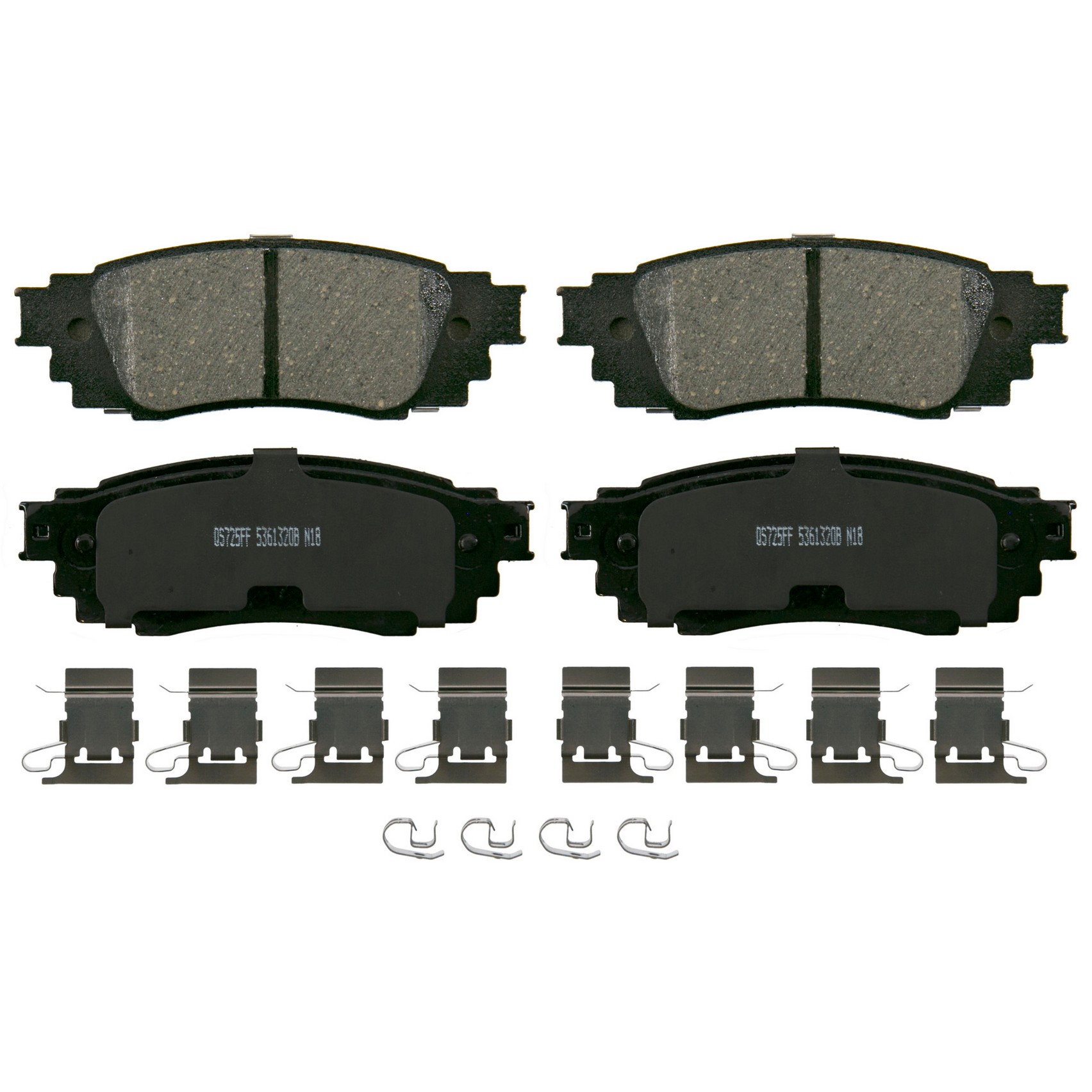 QuickStop Rear Disc Brake Pad Set Ceramic Wagner Brake 621-ZD1879A