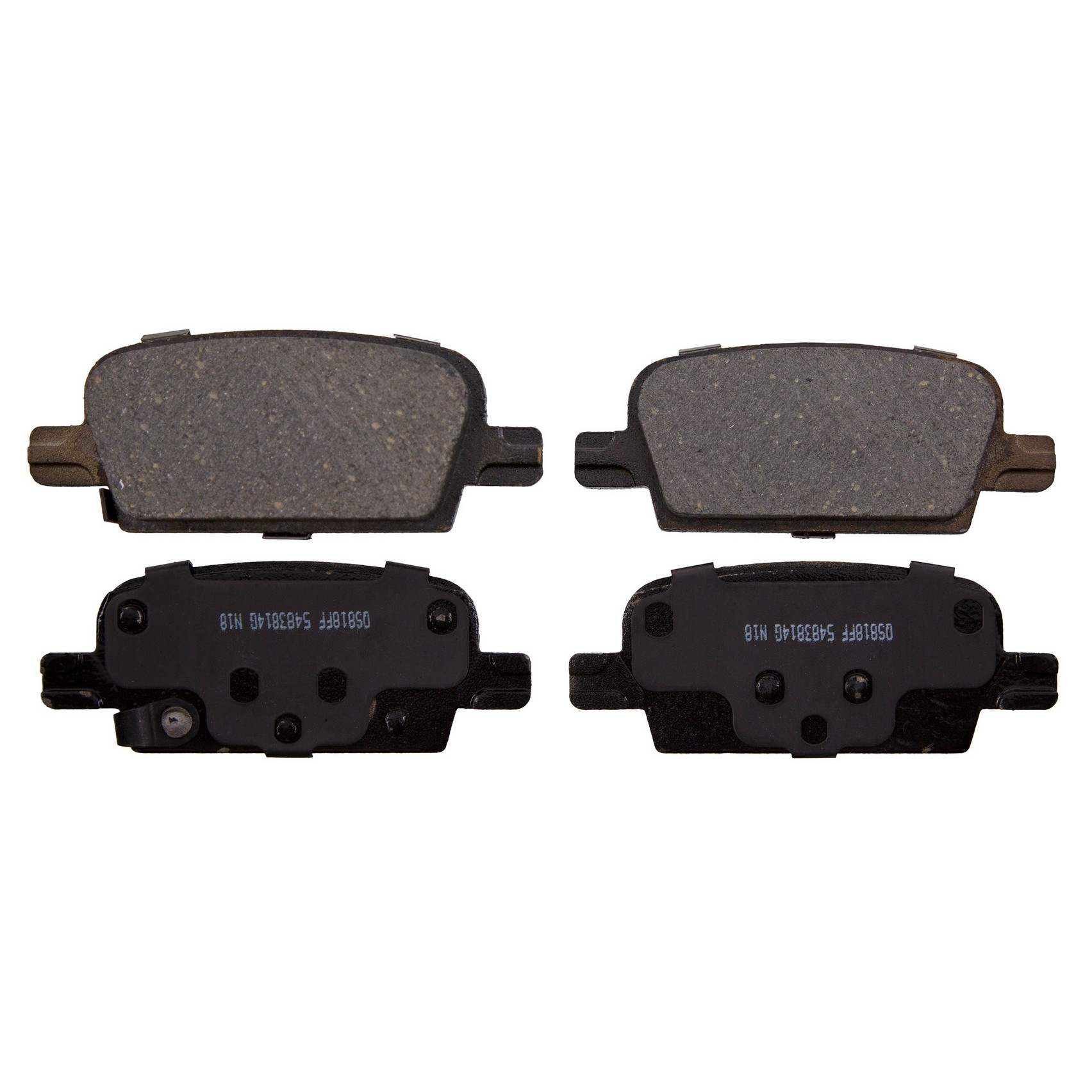 QuickStop Rear Disc Brake Pad Set Ceramic Wagner Brake 621-ZD1921