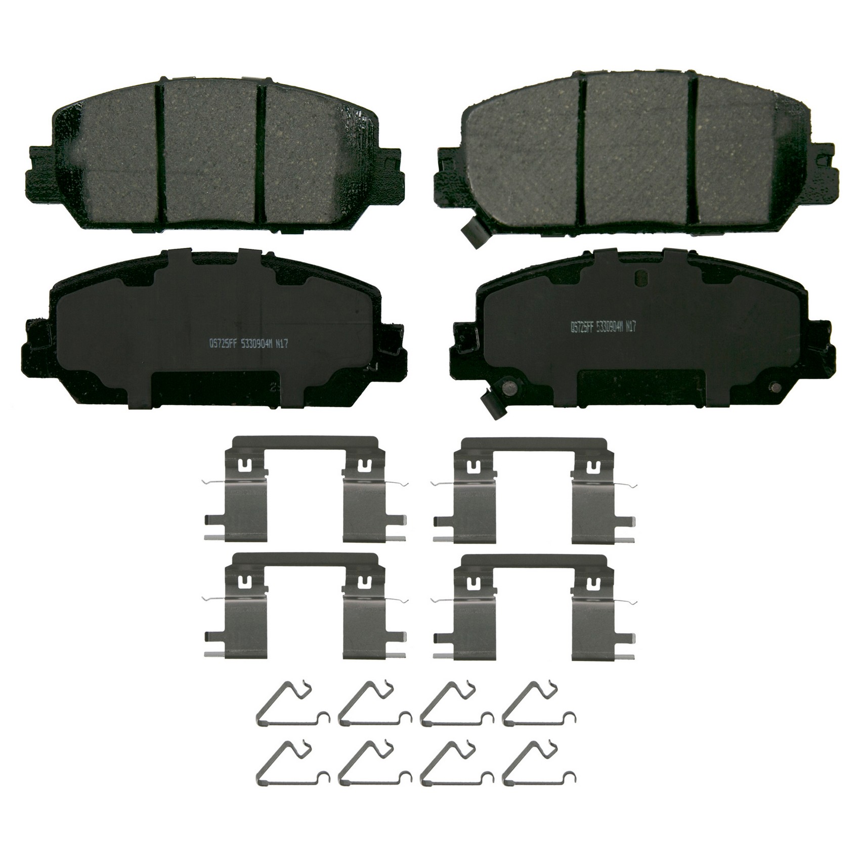 QuickStop Front Disc Brake Pad Set Ceramic Wagner Brake 621-ZD2036