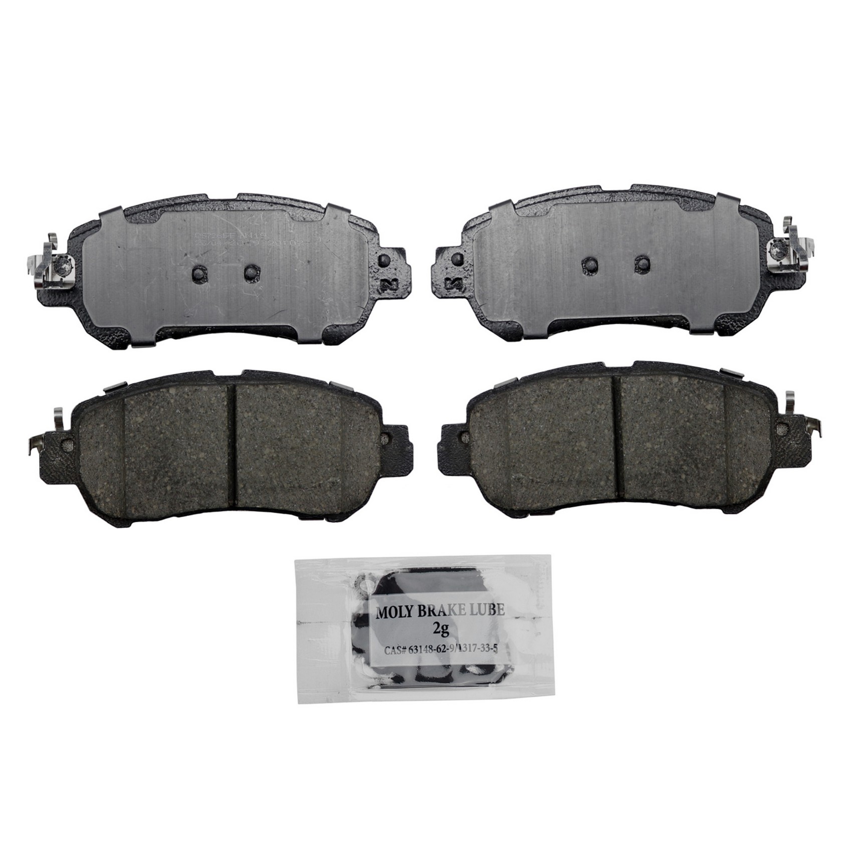 QuickStop Front Disc Brake Pad Set Ceramic Wagner Brake 621-ZD2038