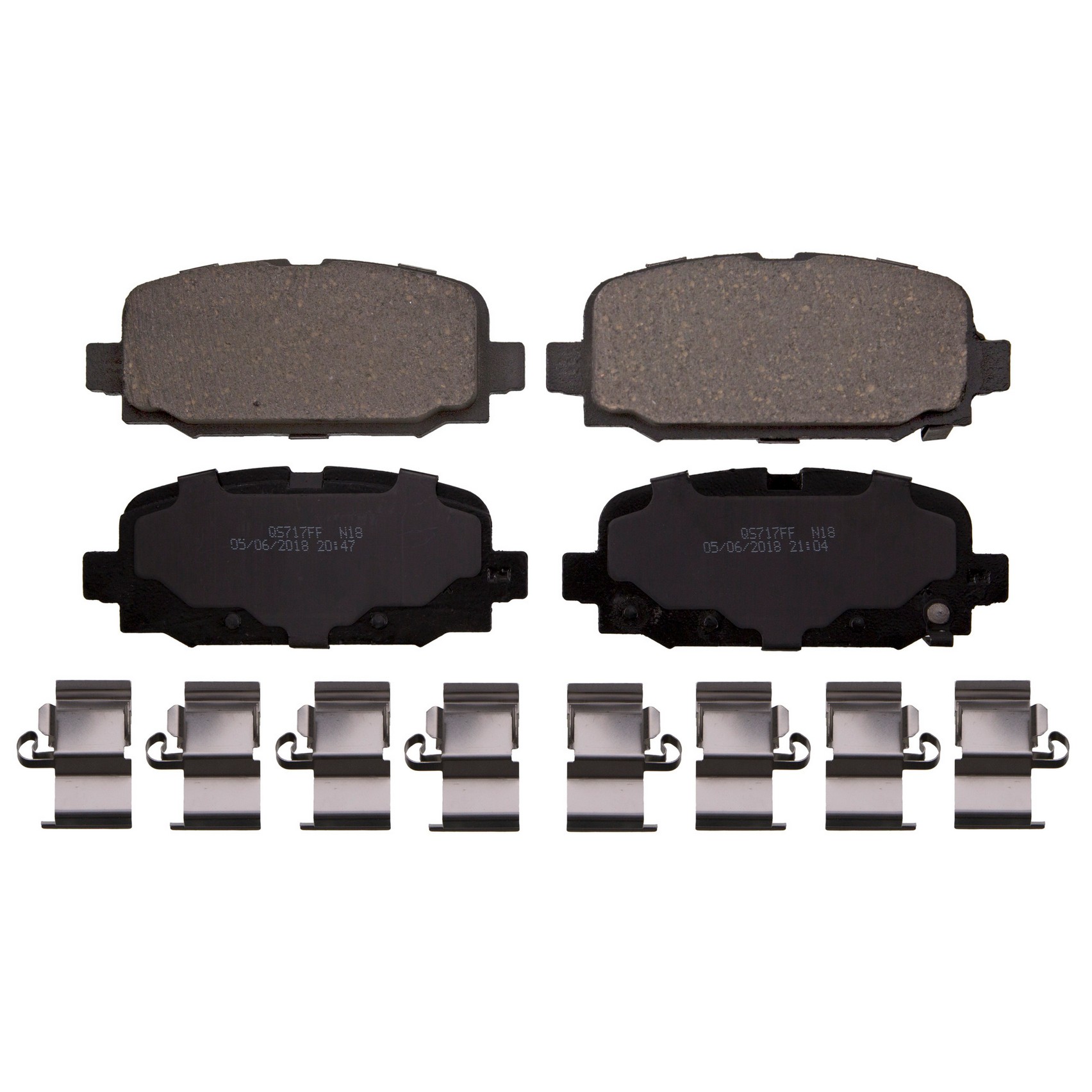 QuickStop Rear Disc Brake Pad Set Ceramic Wagner Brake 621-ZD2081