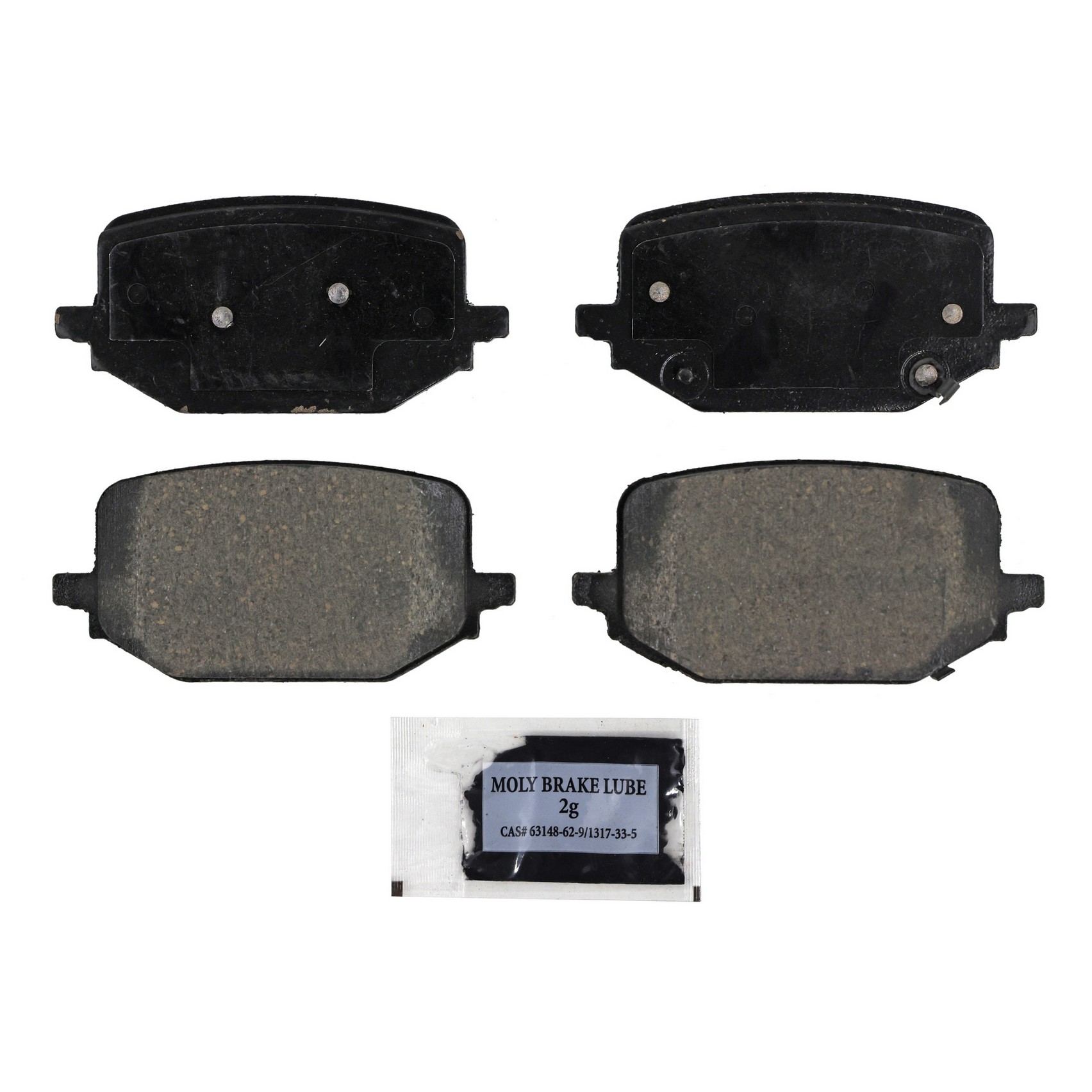 QuickStop Rear Disc Brake Pad Set Ceramic Wagner Brake 621-ZD2231