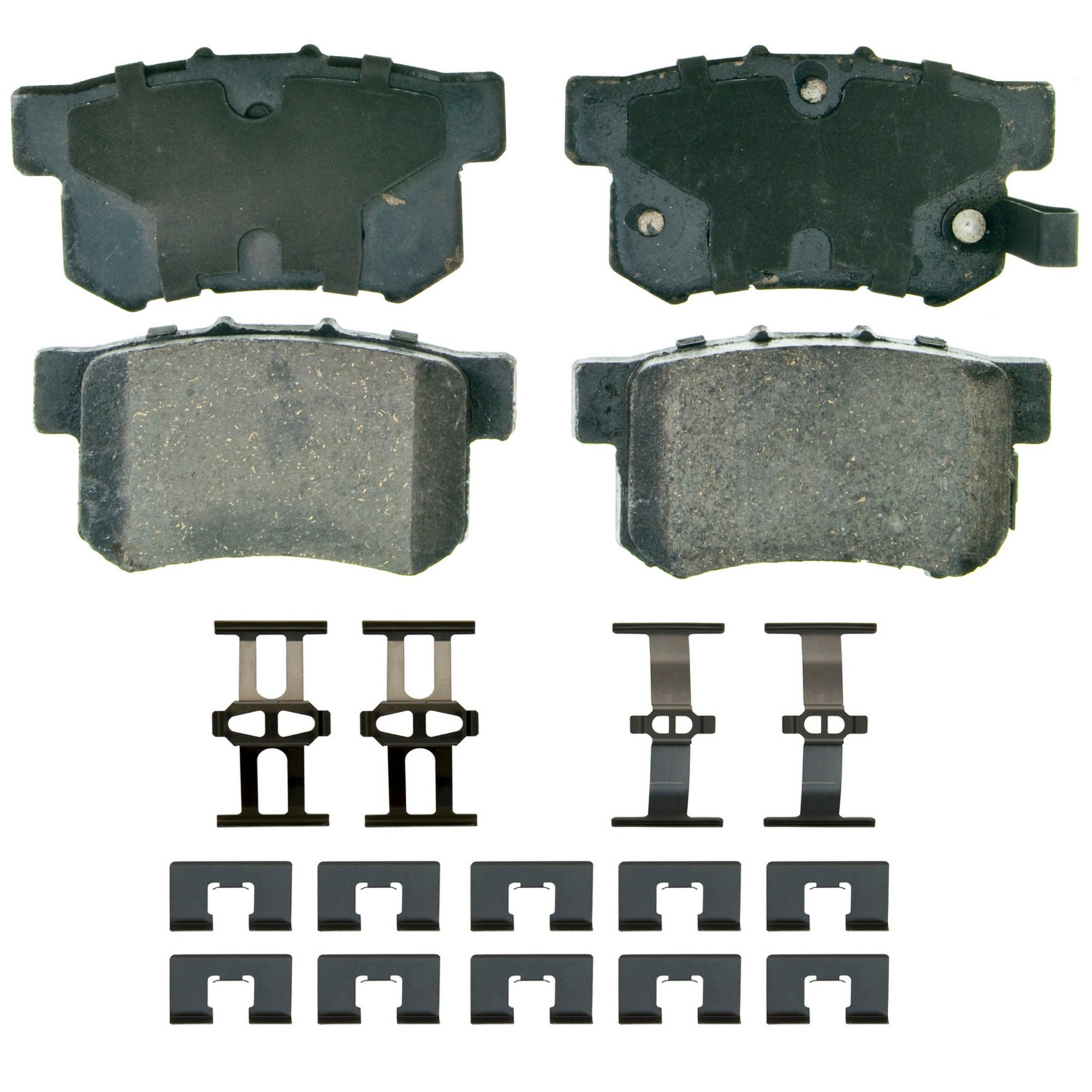 QuickStop Rear Disc Brake Pad Set Ceramic Wagner Brake 621-ZD537
