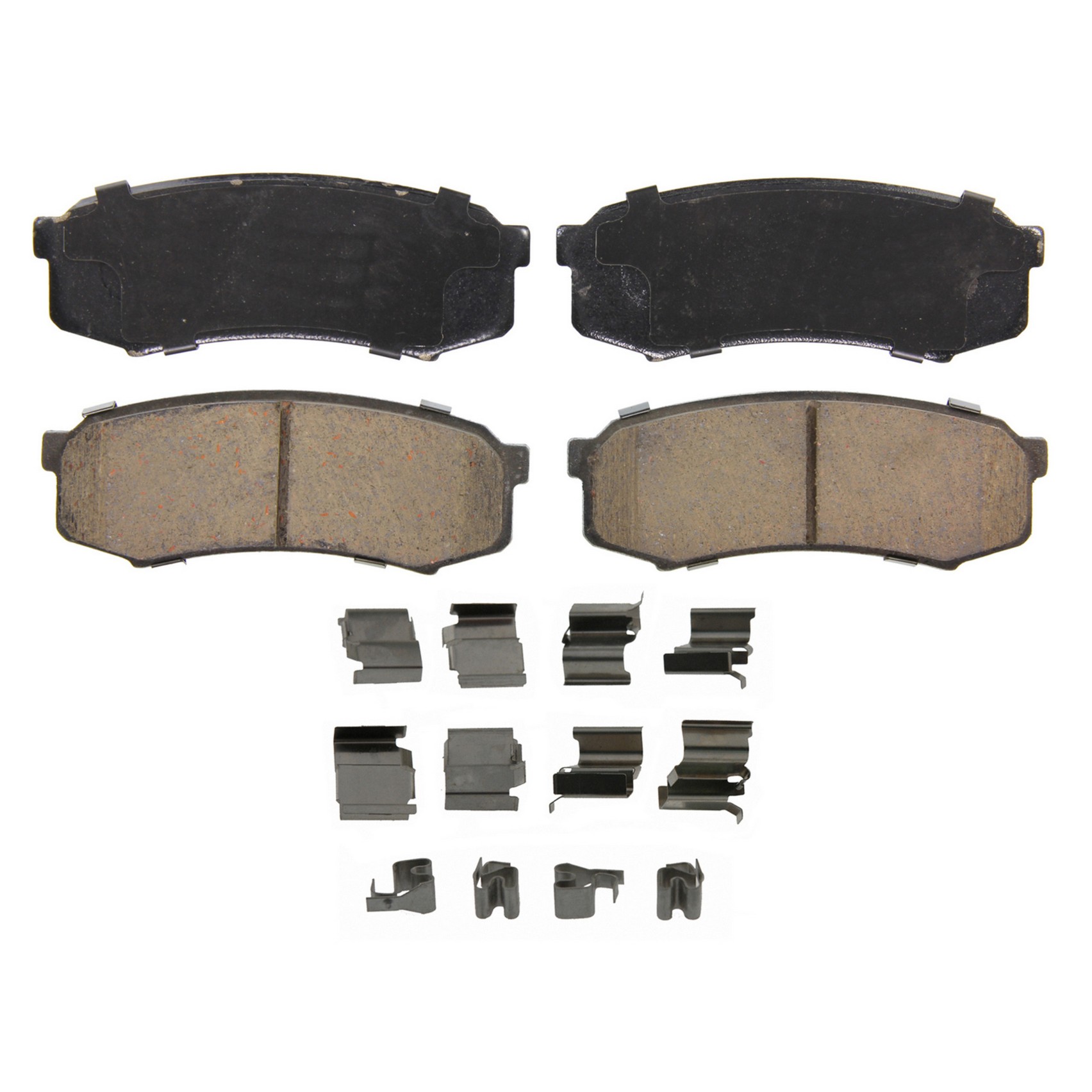 QuickStop Rear Disc Brake Pad Set Ceramic Wagner Brake 621-ZD606