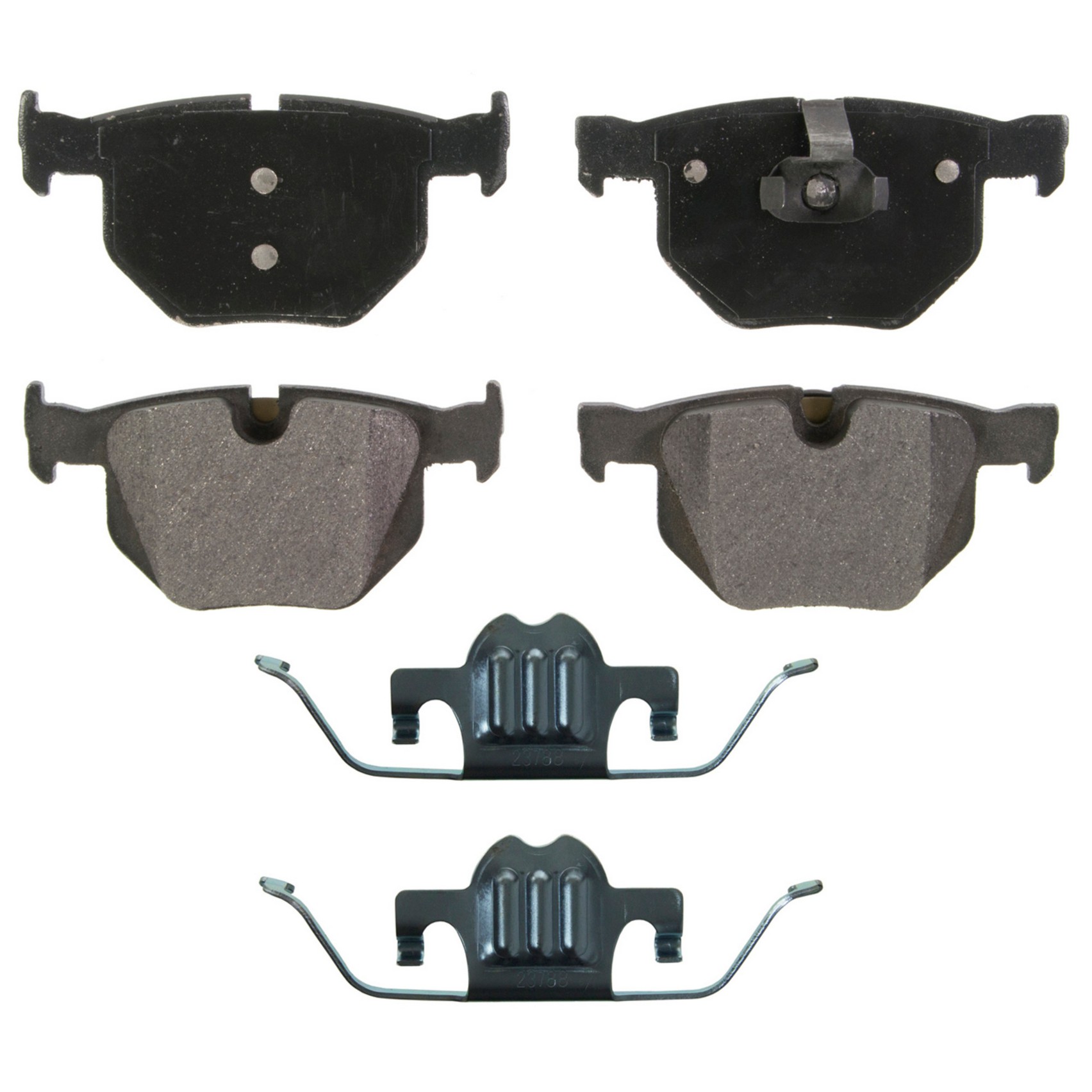 QuickStop Rear Disc Brake Pad Set Semi-Metallic Wagner Brake 621-ZX1042A