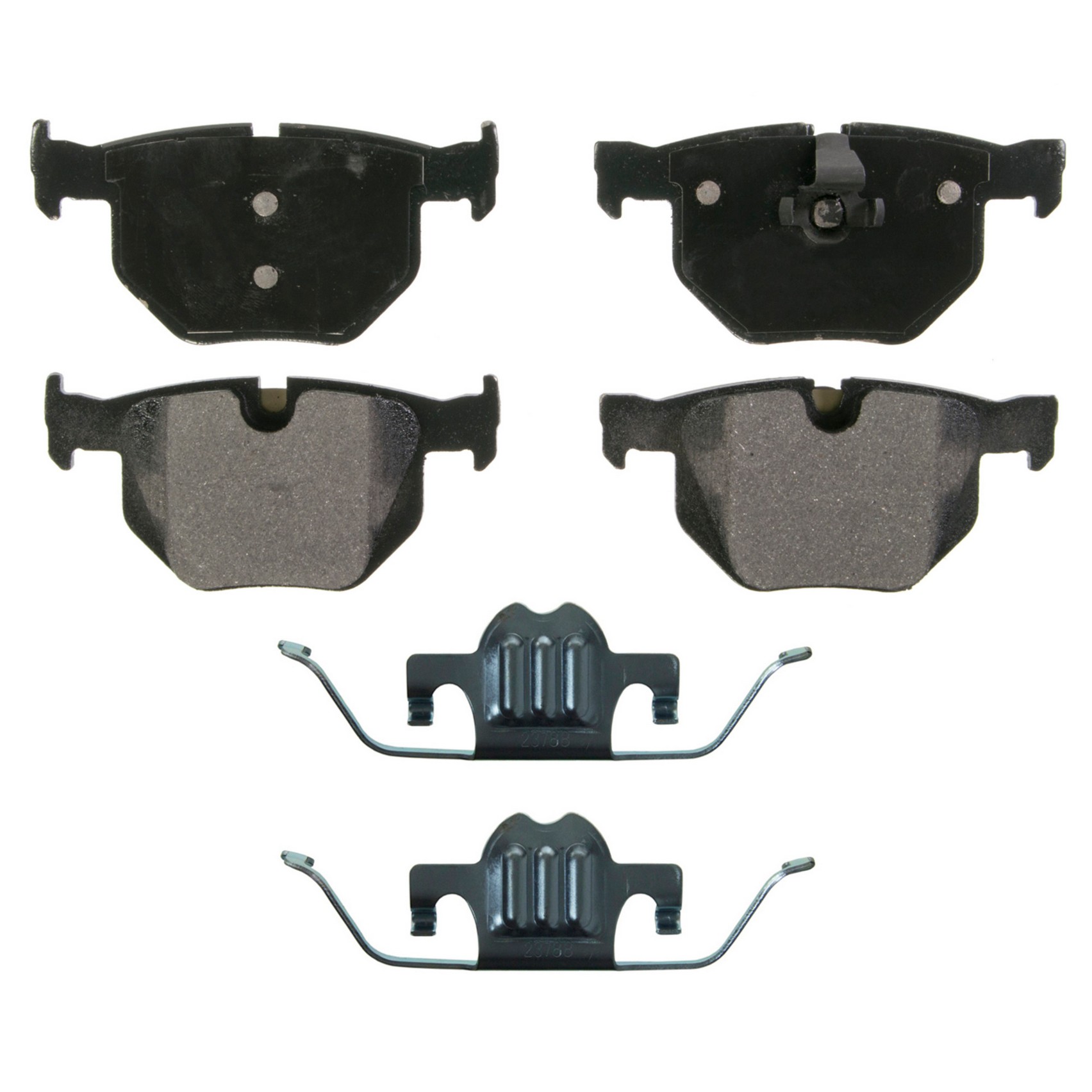 QuickStop Rear Disc Brake Pad Set Semi-Metallic Wagner Brake 621-ZX1042