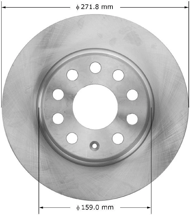 Disc Brake Rotor BENDIX PREMIUM DRUM AND ROTOR 8667-PRT6086