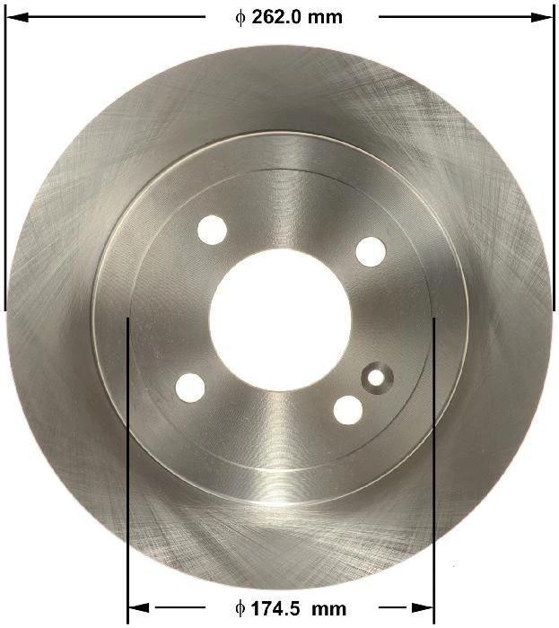 Disc Brake Rotor BENDIX PREMIUM DRUM AND ROTOR 8667-PRT6147
