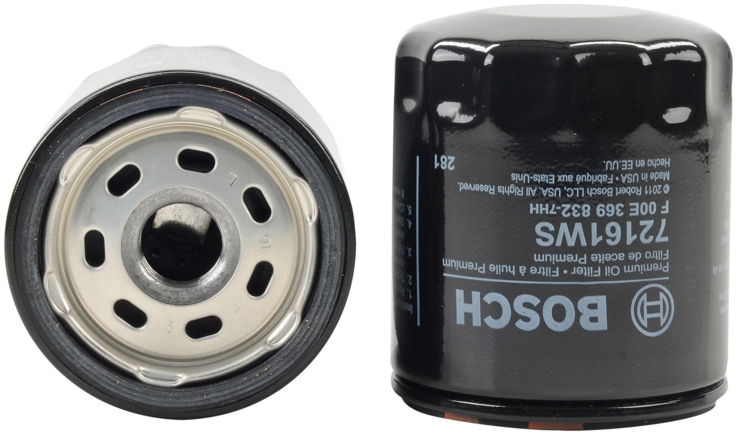 Bosch Oil Filter Bosch 284-72161WS