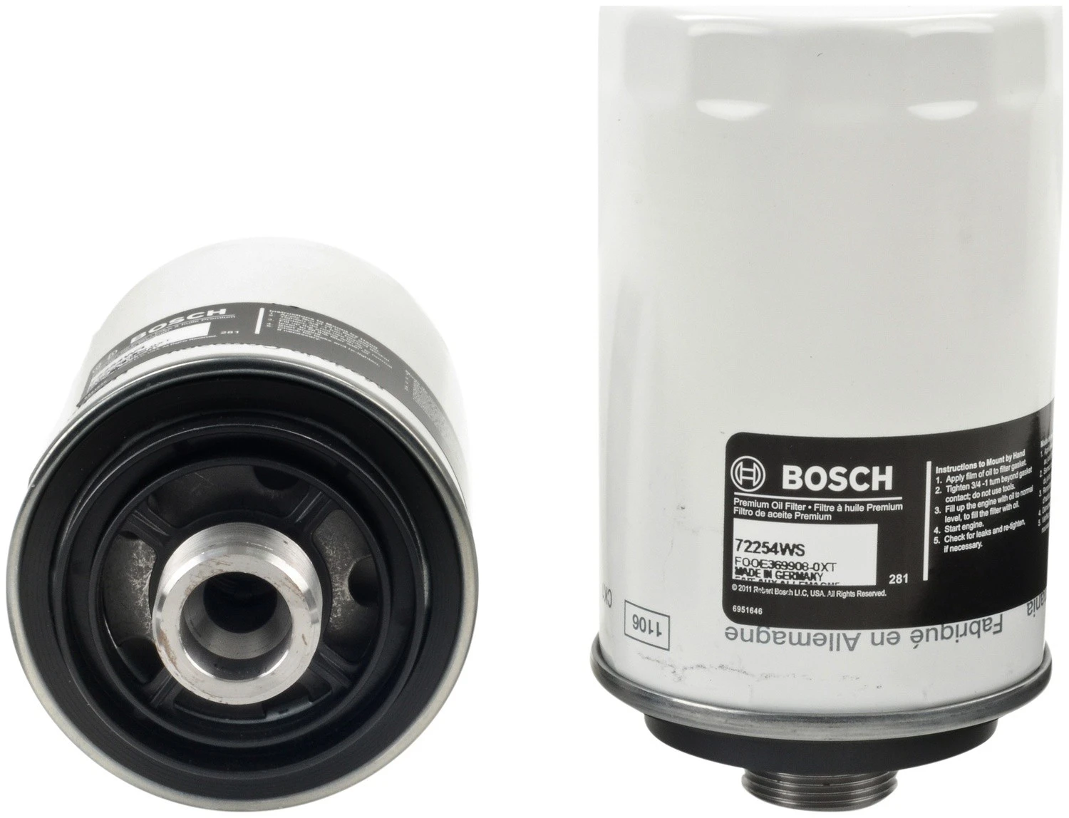 Bosch Oil Filter Bosch 284-72254WS