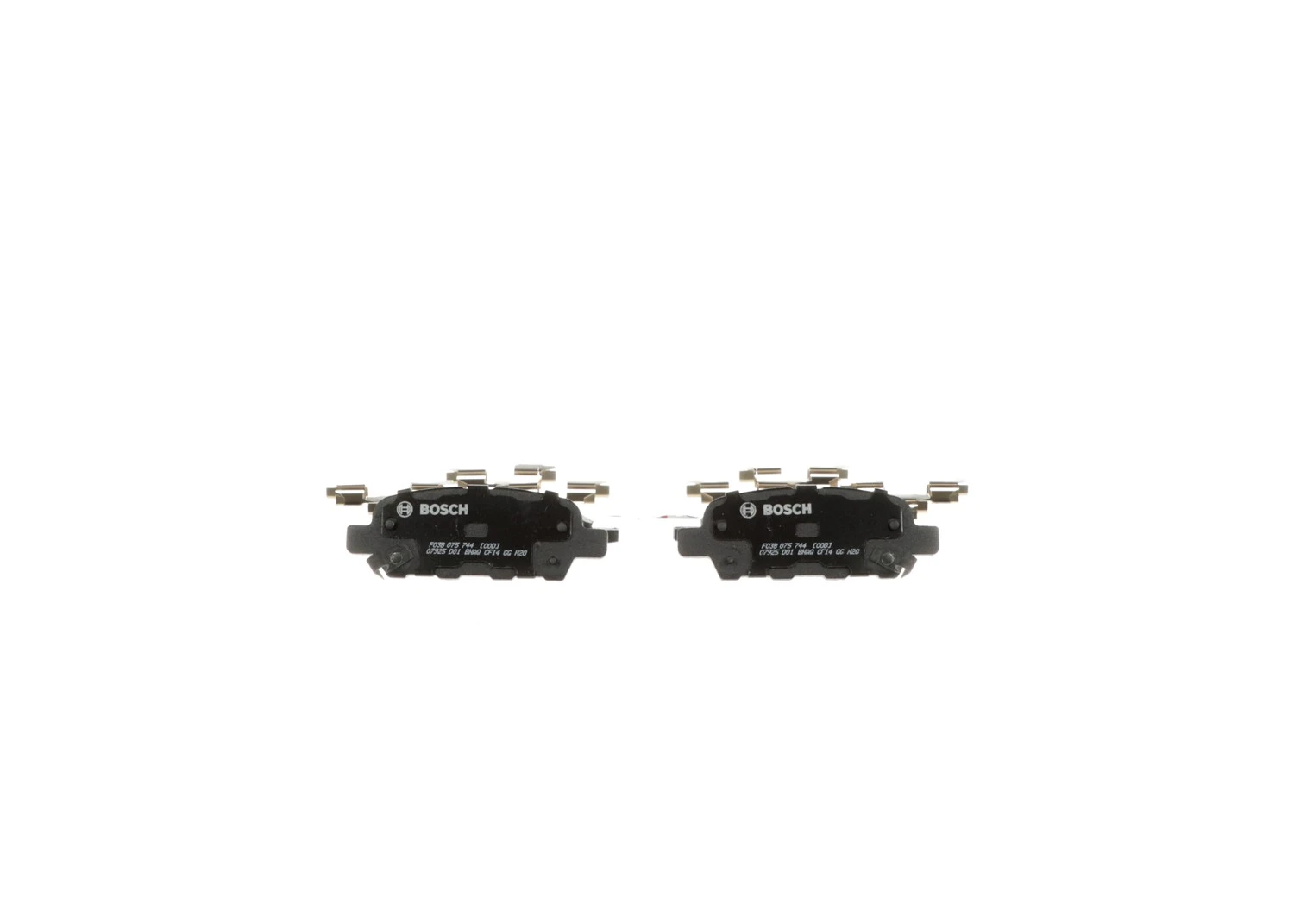 Bosch QuietCast Brake Pads Bosch 284-BC1393
