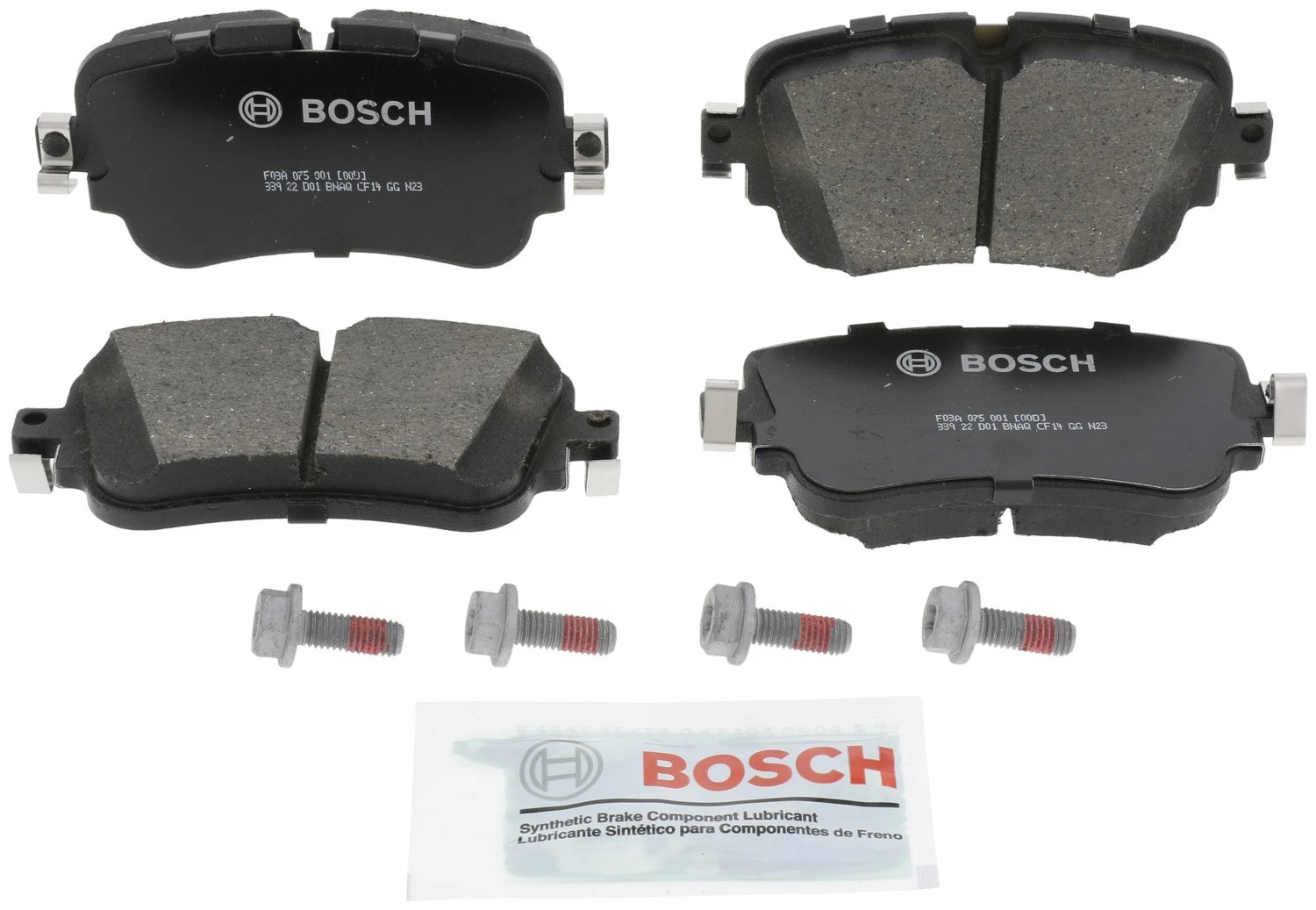 Bosch QuietCast Brake Pads Bosch 284-BC1895