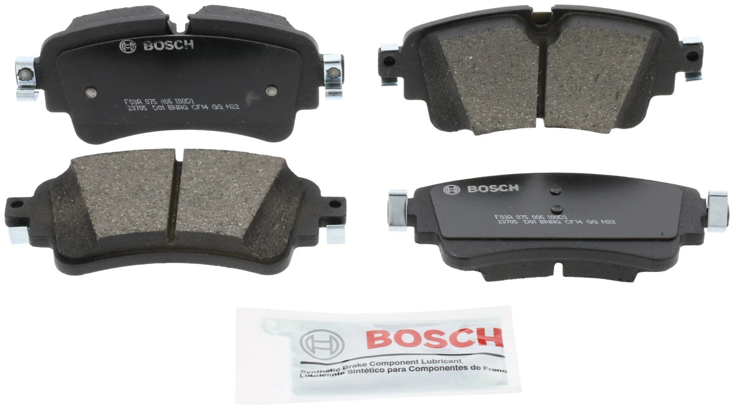 Bosch QuietCast Brake Pads Bosch 284-BC1898